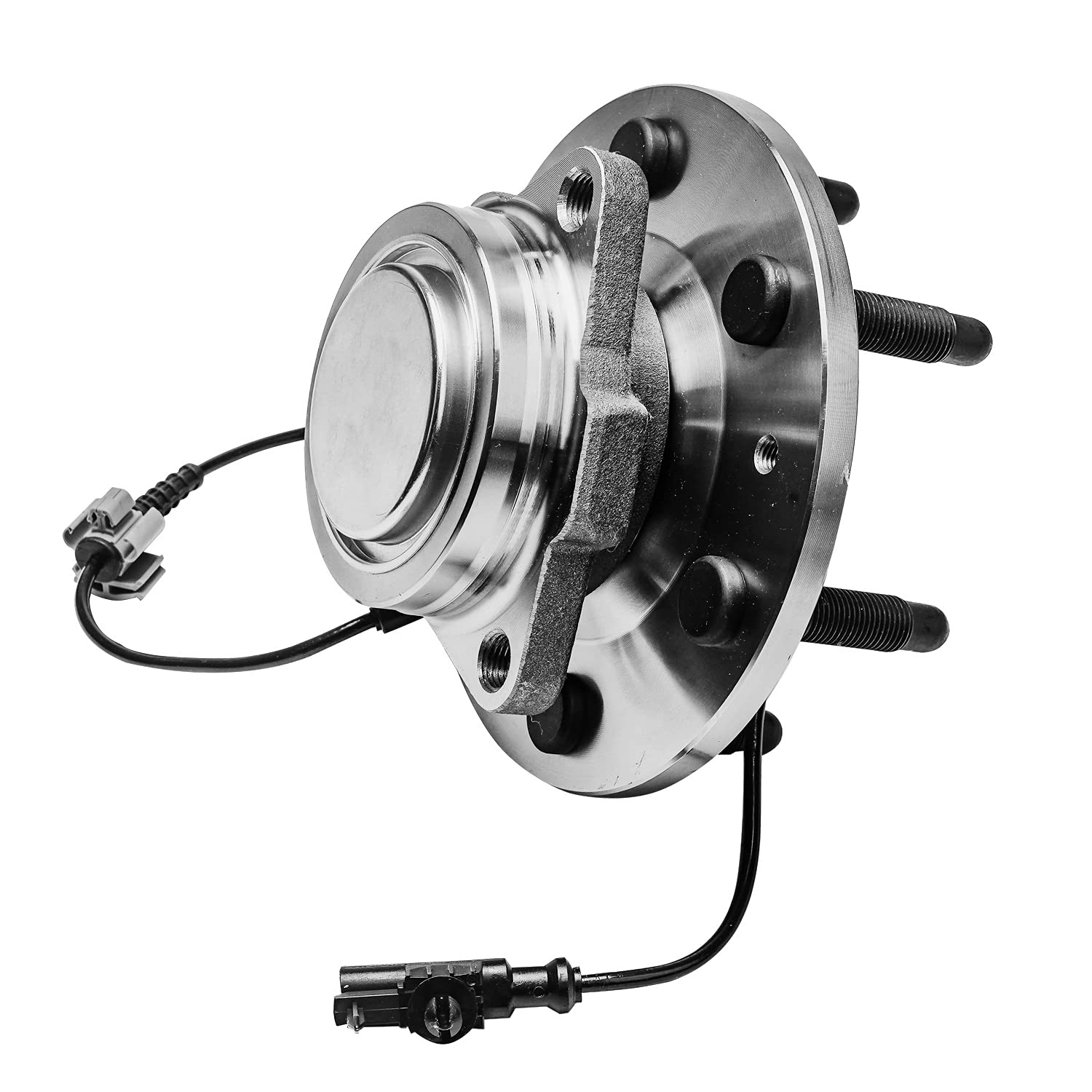 Detroit Axle - 2Wd Front Wheel Bearing Hubs For 2007-2013 Gmc Chevy Avalanche Silverado Sierra 1500, 2007-2014 Yukon Tahoe Cadil