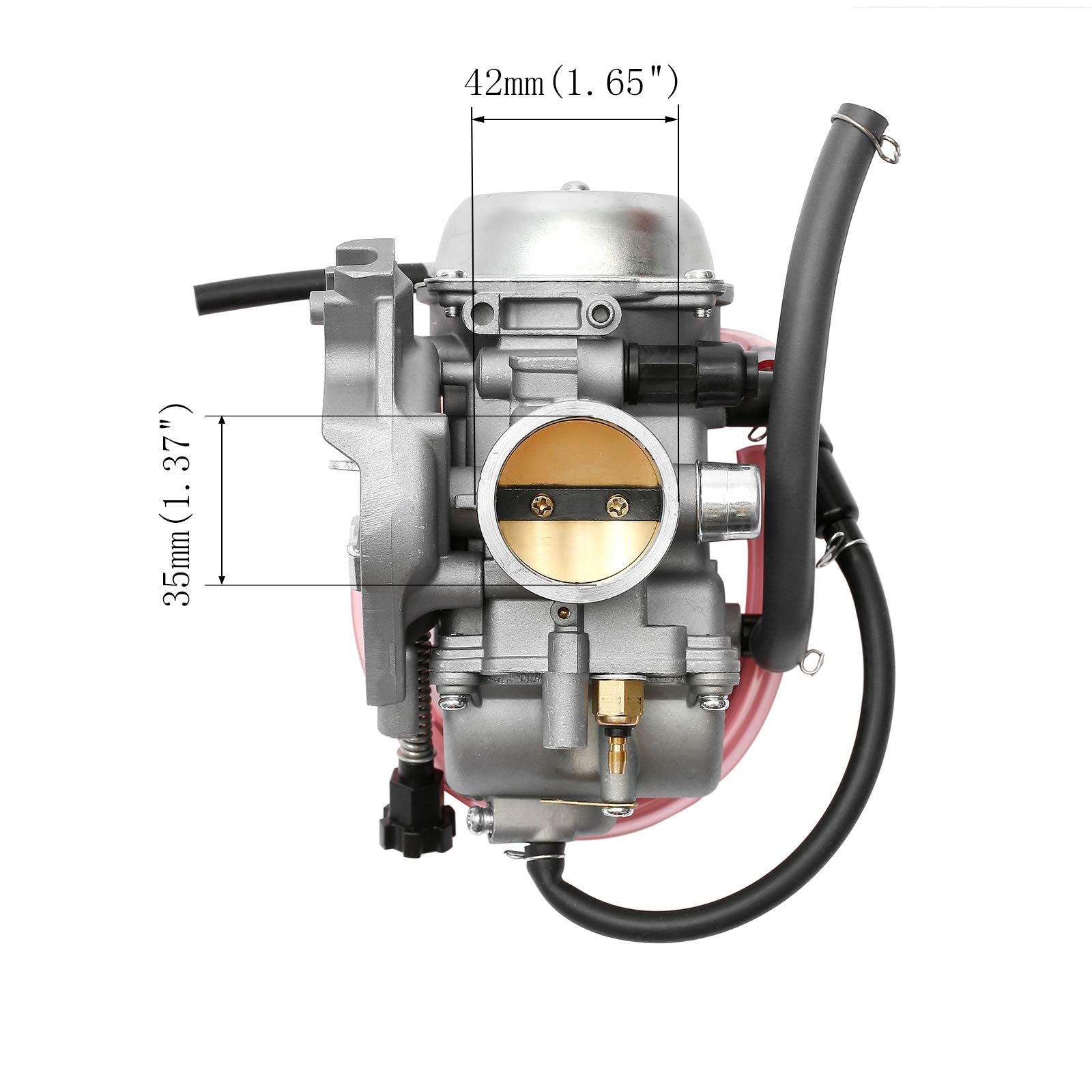 Kvf360 Carburetor Compatible With 2003-2013 Kawasaki Prairie 360 Kvf 360 Kvf360A Kvf360B Kvf360C Carb Replace# 15003-1686