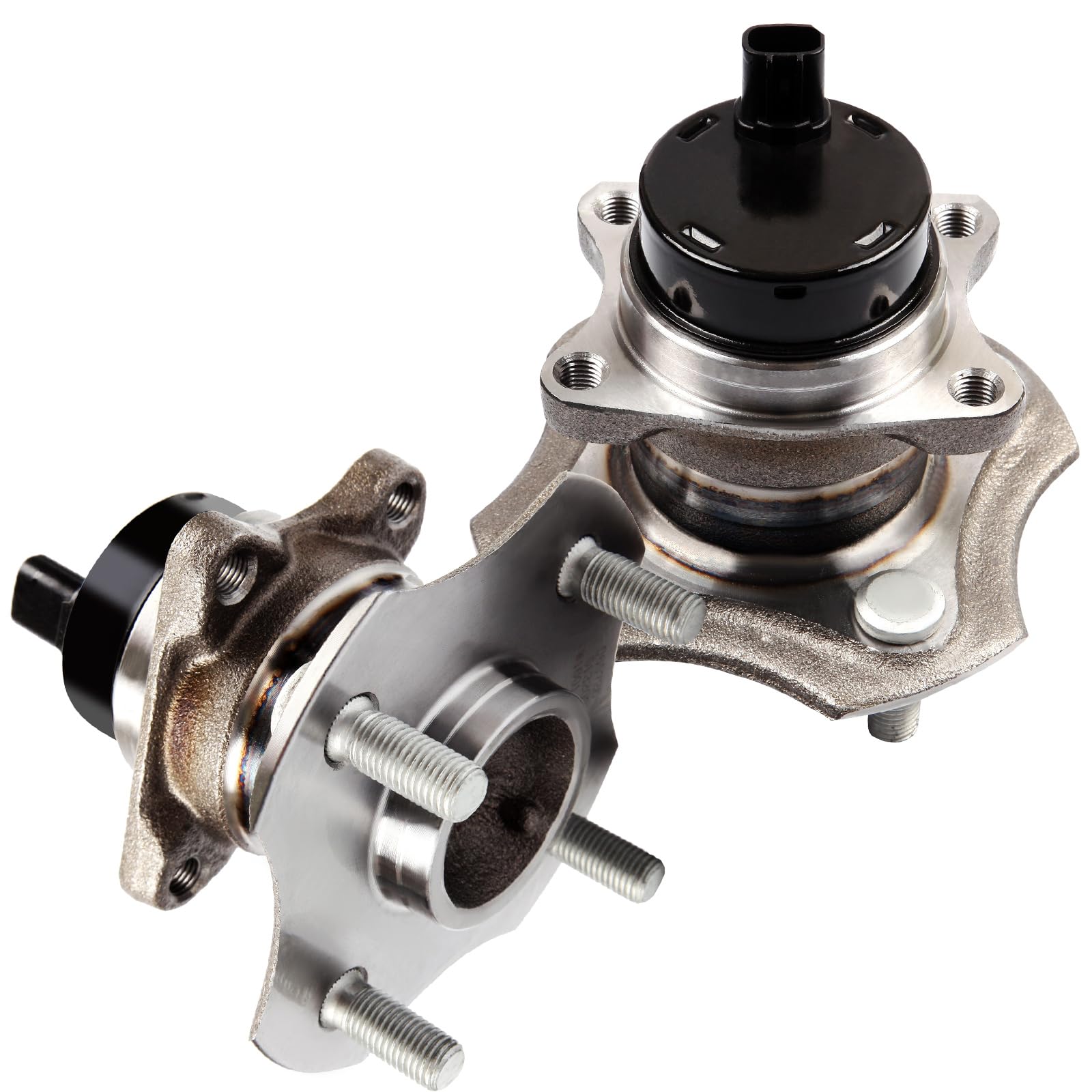ECCPP Rear 4 Lugs Wheel Bearing and Hub Assembly For 2004-2006 For Scion xB 2000-2005 For Toyota Echo Wheel Hub Bearings W/ABS 5