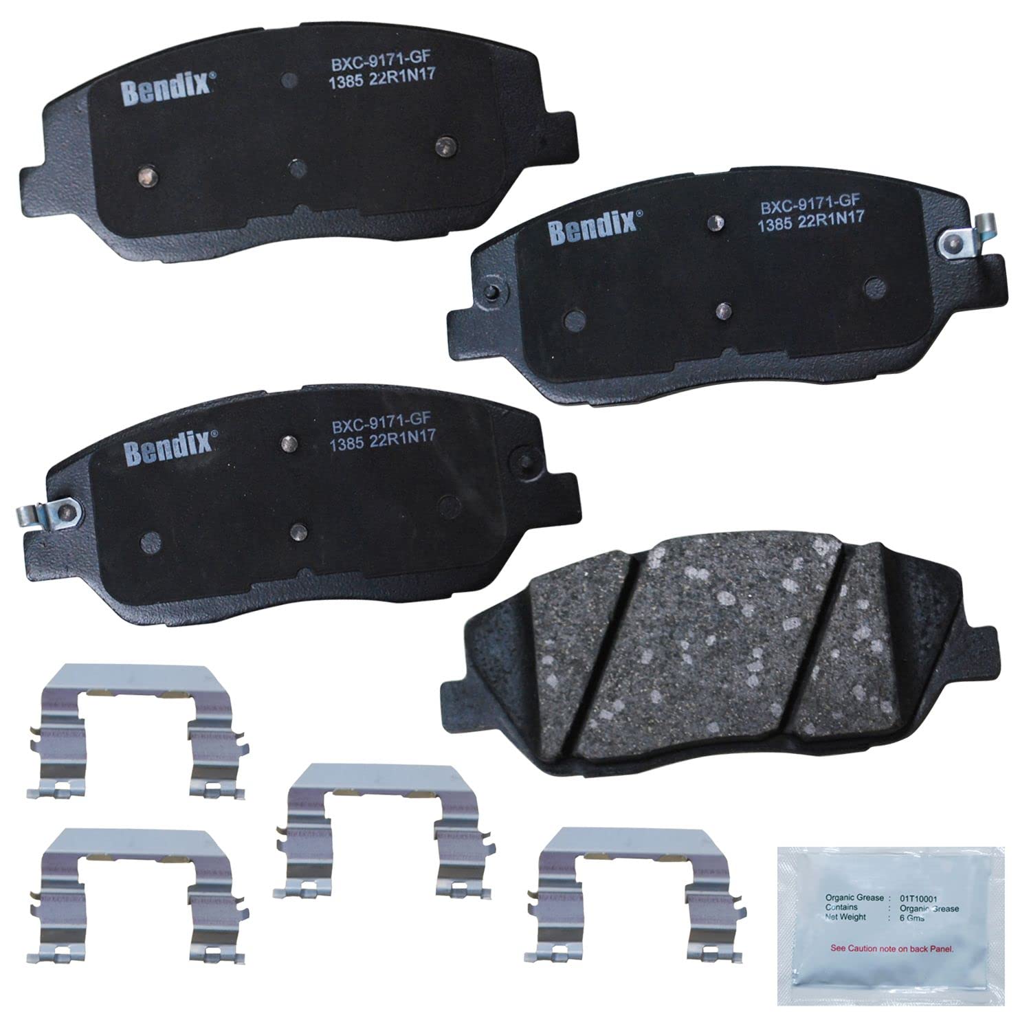 Bendix Priority1 Cfc1385 Ceramic Front Brake Pads For Kia Borrego 2011-2009