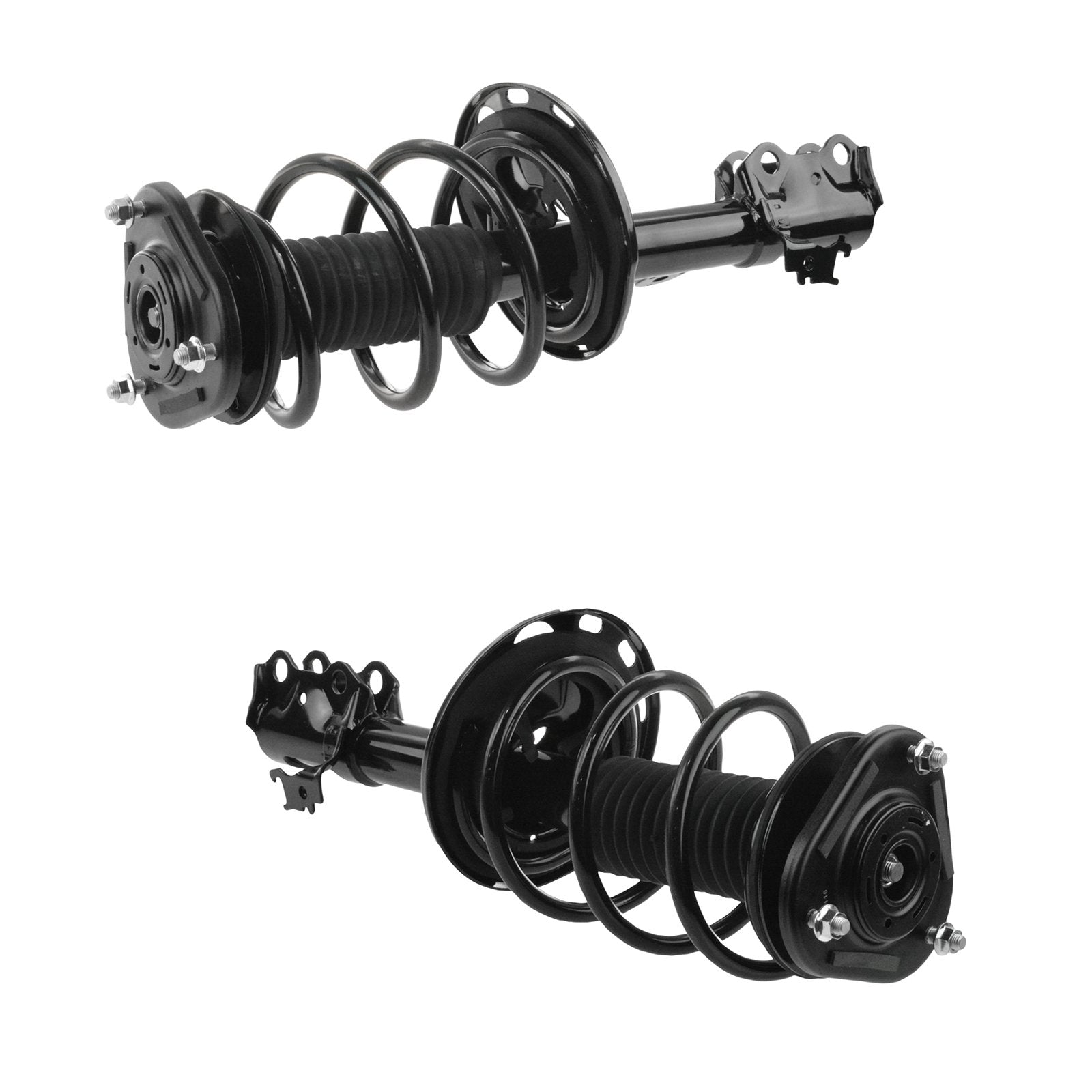 Trq Front Strut & Coil Spring Assembly Set Driver & Passenger Sides Compatible With 06-08 Toyota Rav4