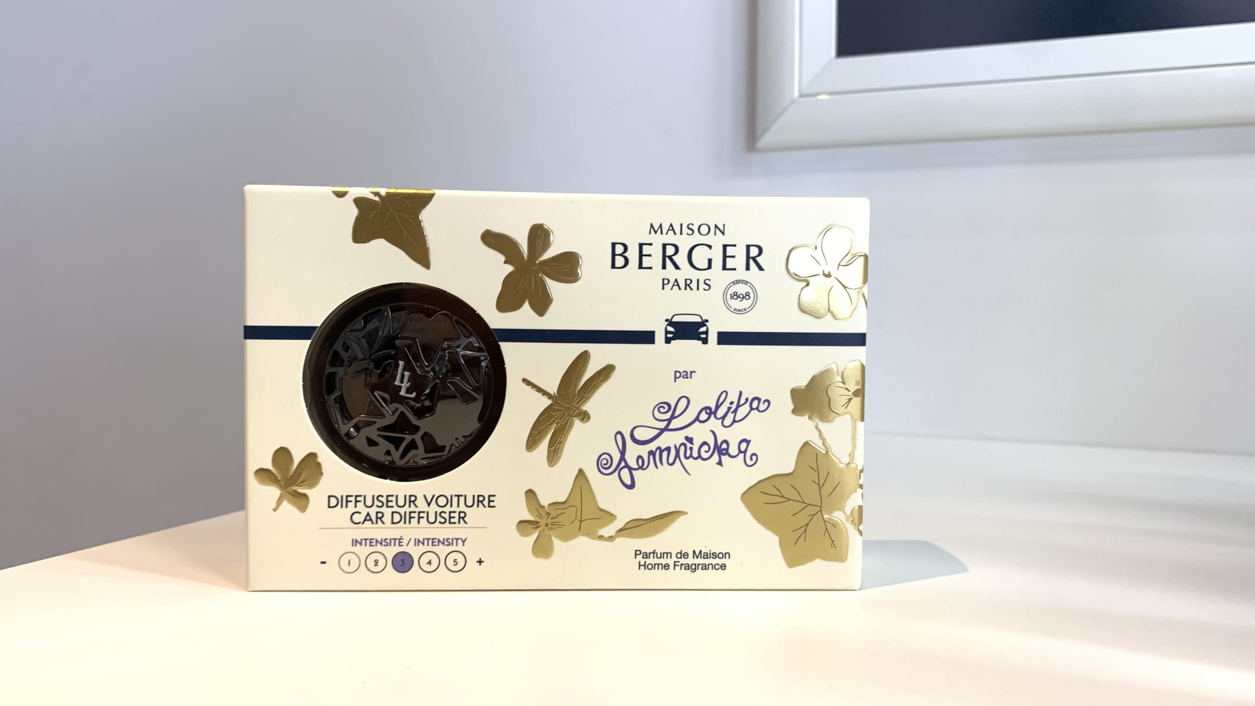 Lampe Berger Lolita Lempicka Car Diffuser Set 14 x 9 x 3.3 cm