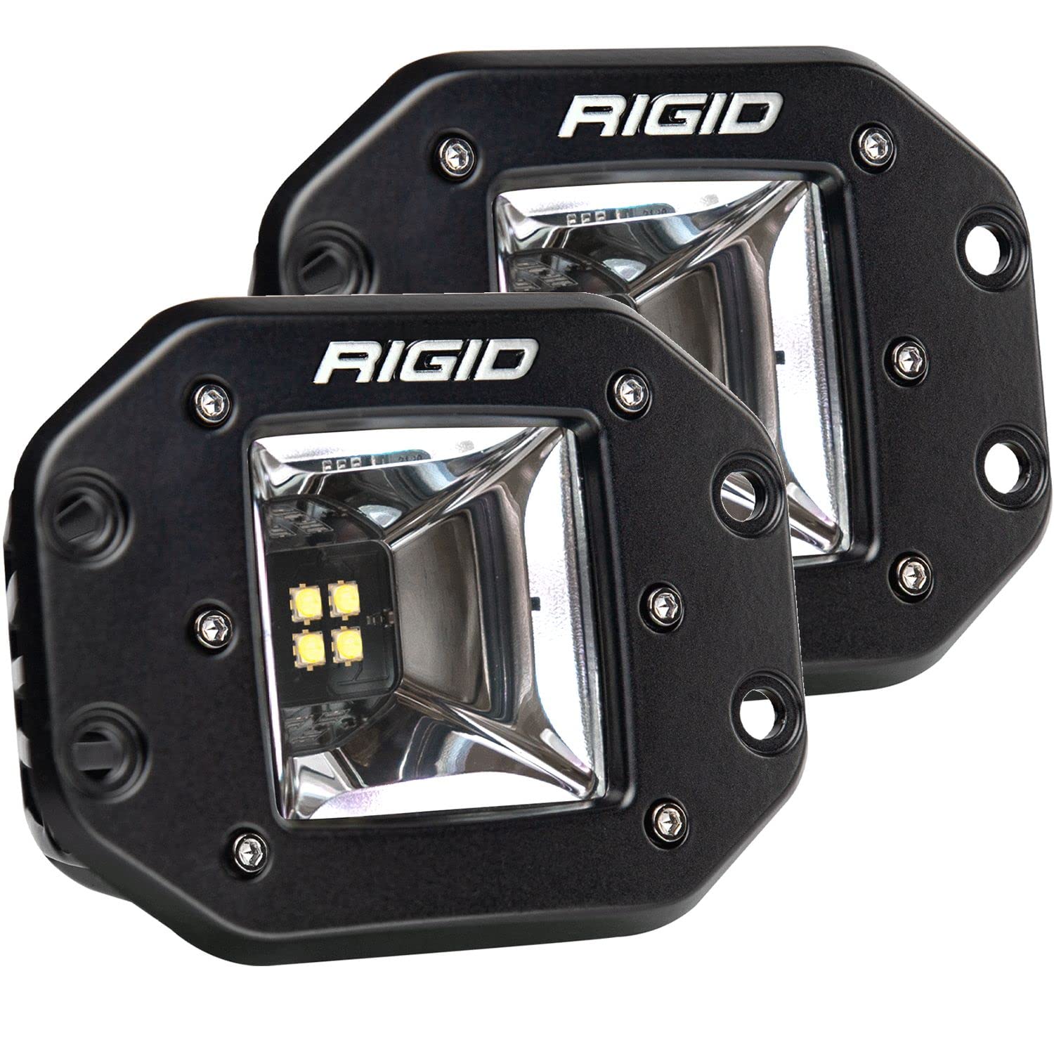 Rigid Industries 682153 Radiance+ Scene Rgbw Flush Mount | Pair