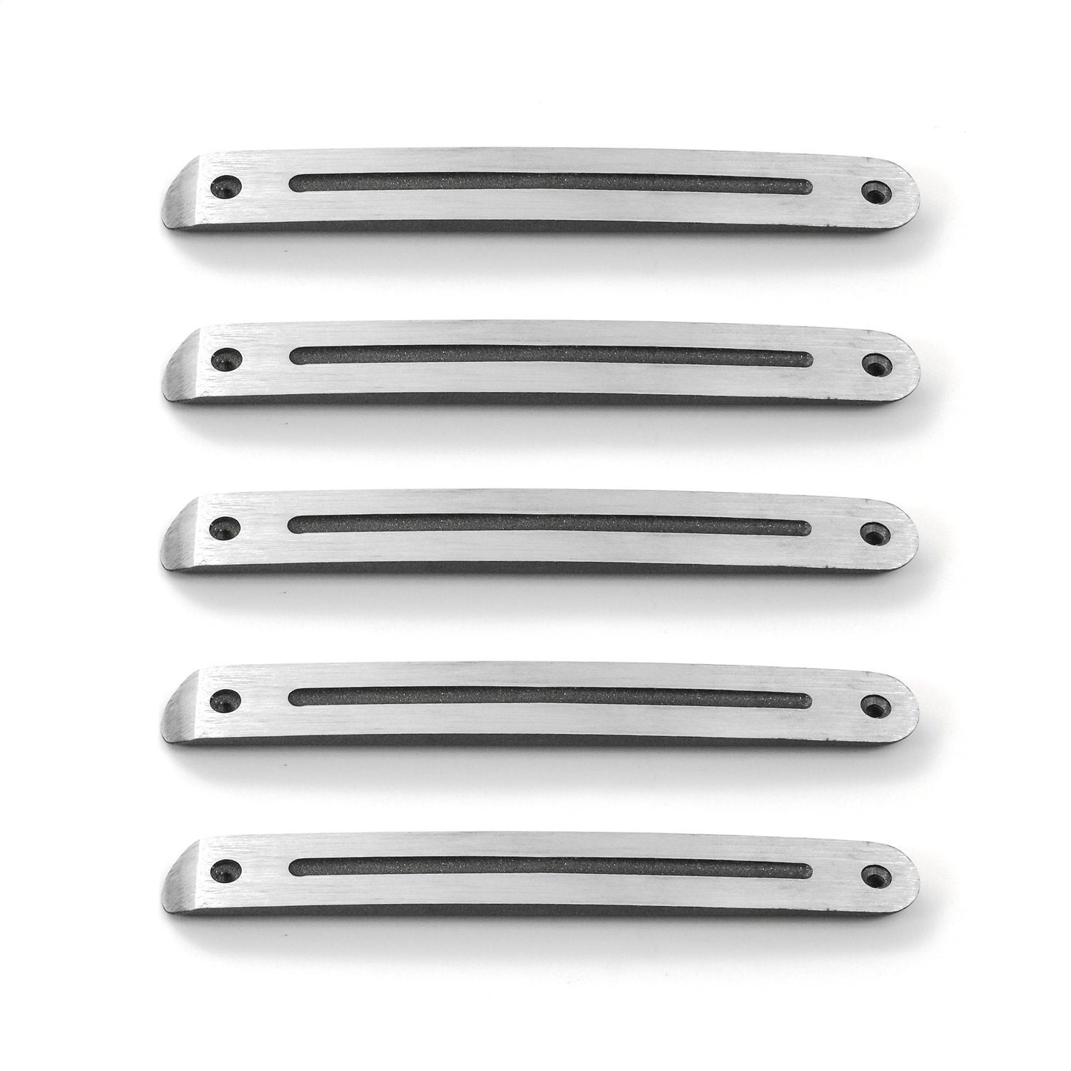 Ami All Sales 3525Am Billet Exterior Door Handle Inserts Set Of 5-Anthracite Metallic, 5 Pack