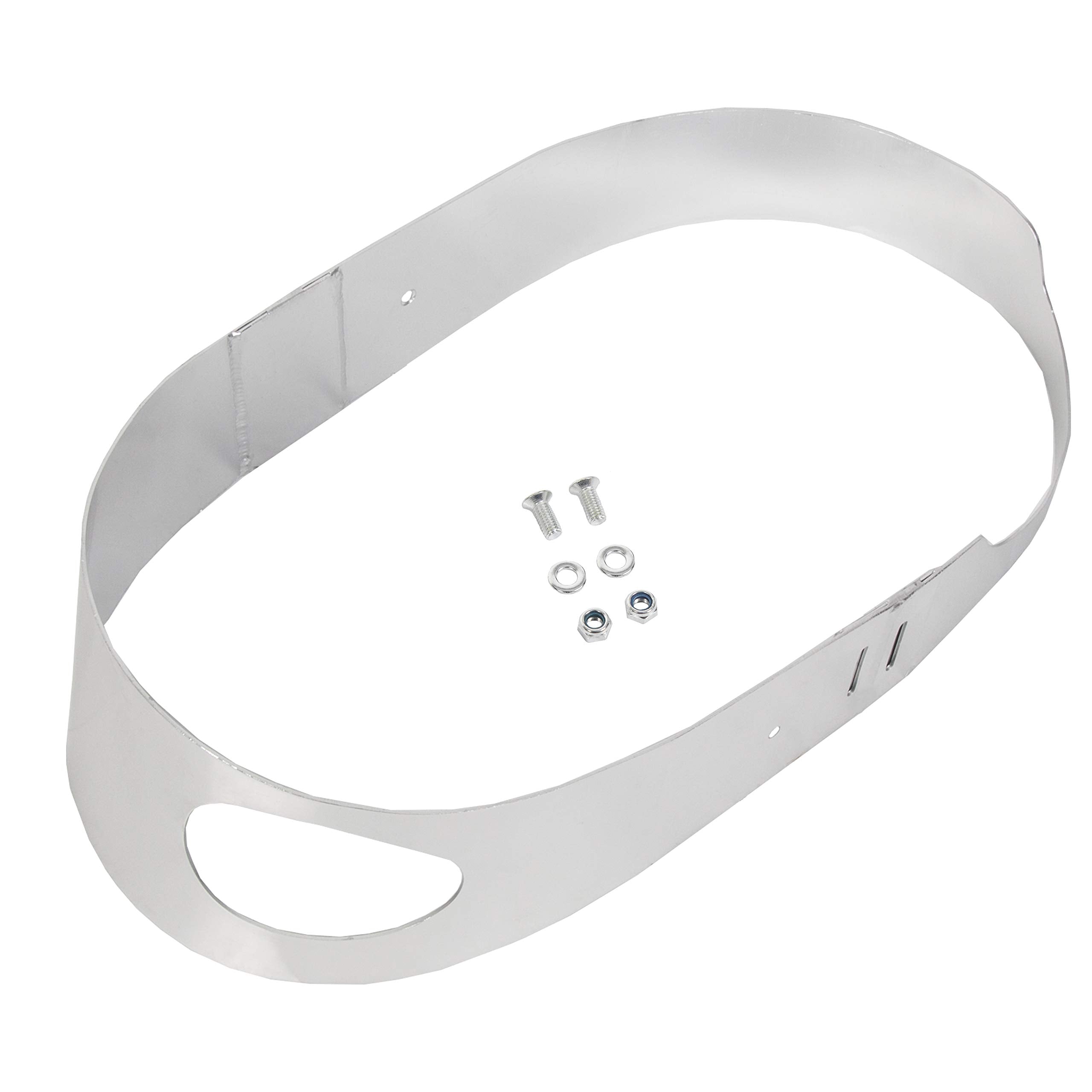 ECOTRIC Clutch Cover Belt Guard Protector Compatible with 2017-2023 Can am Maverick X3 All Models Inner Cluth Housing Liner Aluminum