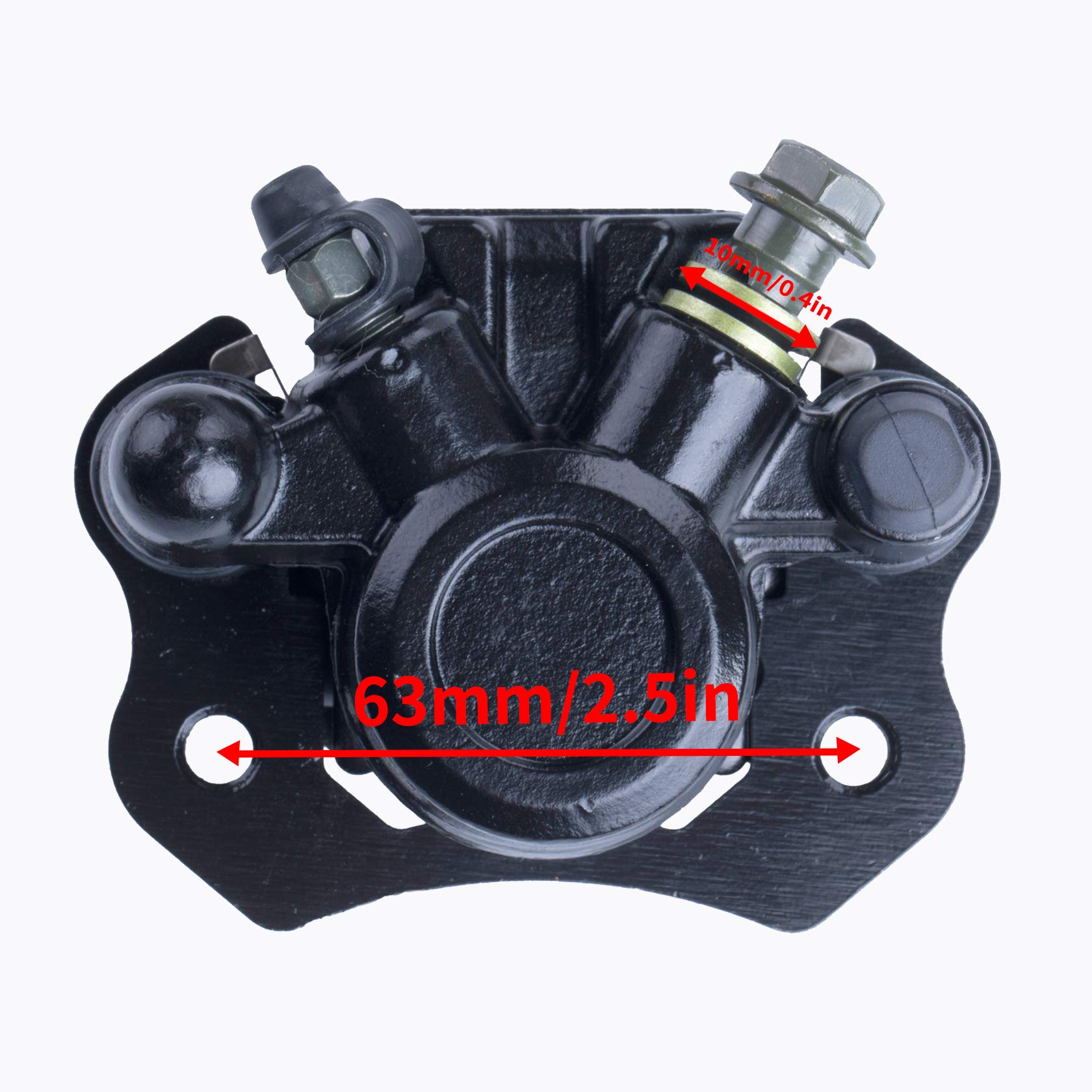 MWMNUN Chinese Rear Brake Caliper Compatible with 90cc 110cc 125cc 150cc 200cc ATV Go Kart Taotao Four Wheeler Coolster Kazuma R