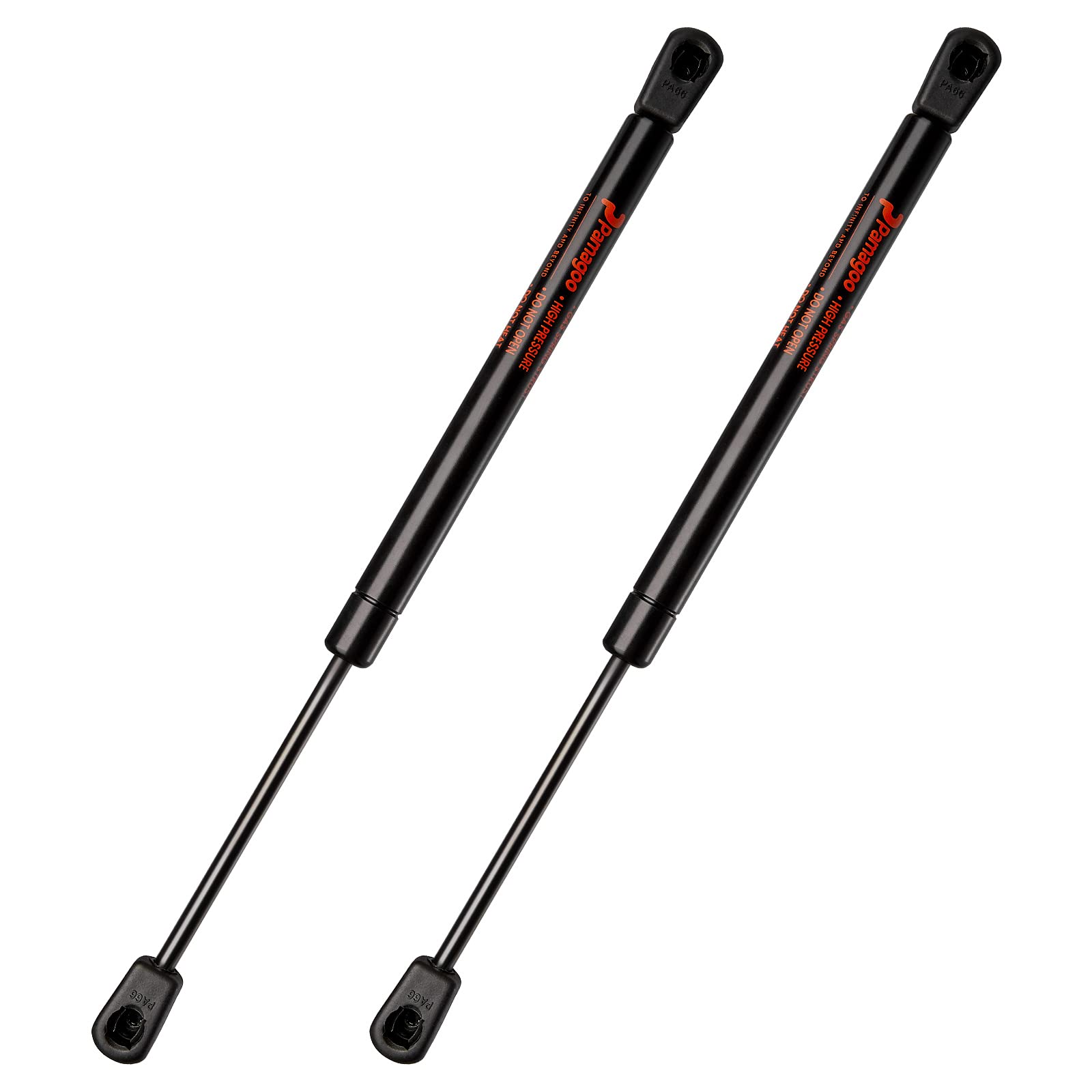 C16-03795 12 Inch 24 Lbs Gas Strut Shocks Lift For Leer Pickup Truck Camper Shell Rear Side Window Tool Box Lid Canopy Door Support, 12 Gas Spring By Pamagoo 2 Pack