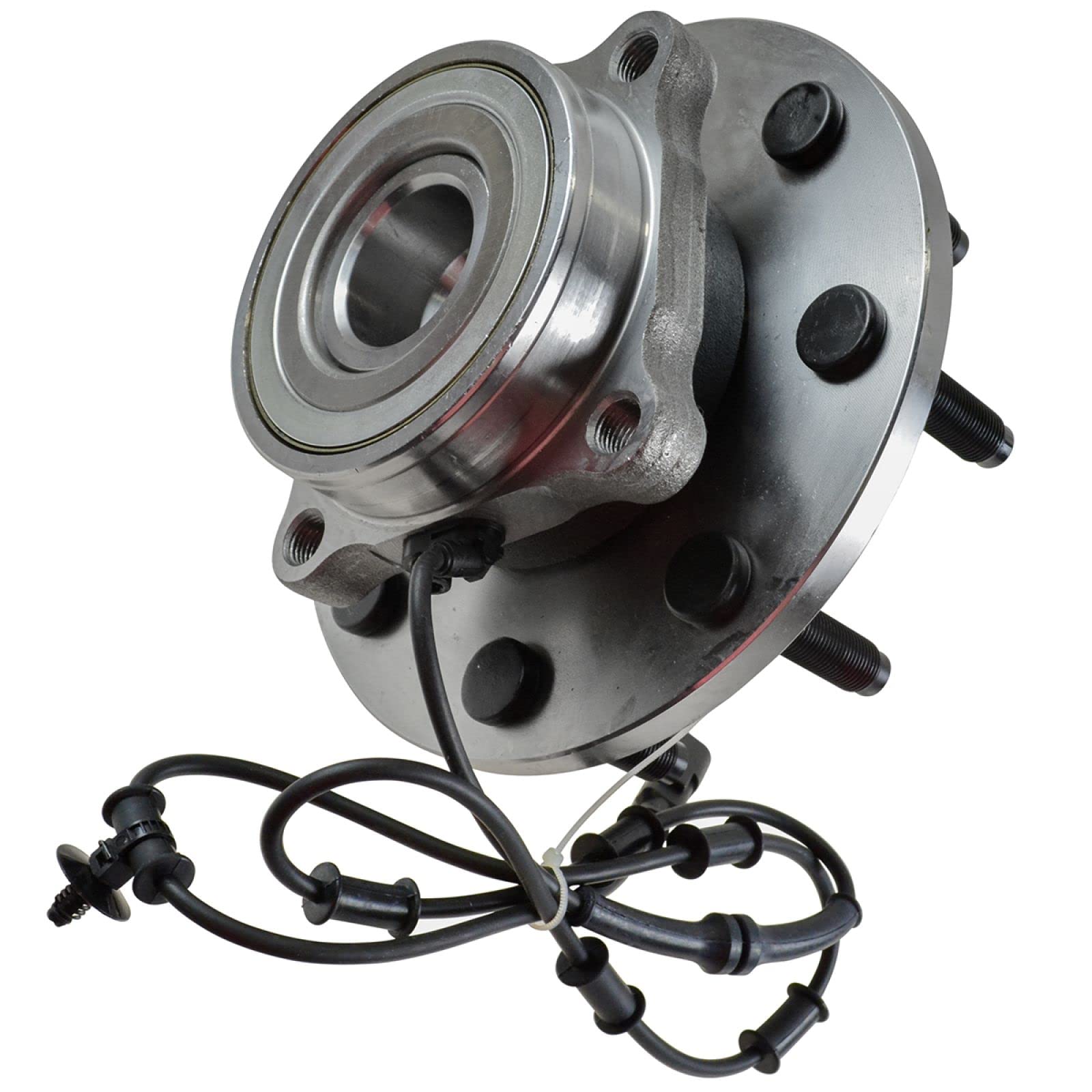 Trq Front Wheel Bearing & Hub Assembly 4Wd With Abs Sensor Compatible With 2006-2008 Dodge Ram 1500 Ram 2500 Ram 3500