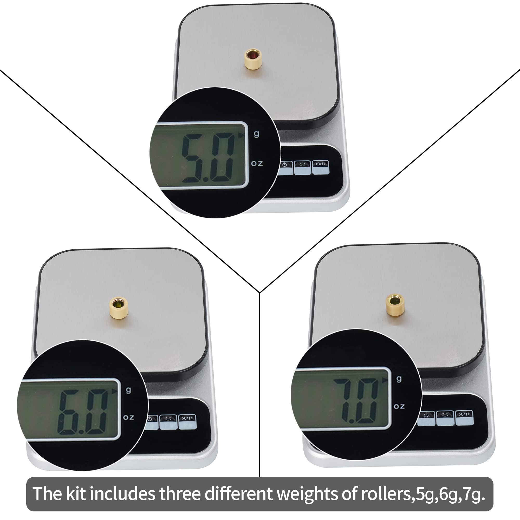 Jiayan Transmission Rebuild Kit - Replacement Clutch Kit Compatible With Polaris Sportsman Atv, Predator, Scrambler, 50Cc Quad Bike - Includes Clutch & Variator Assembly, Drive Belt & Roller Weights