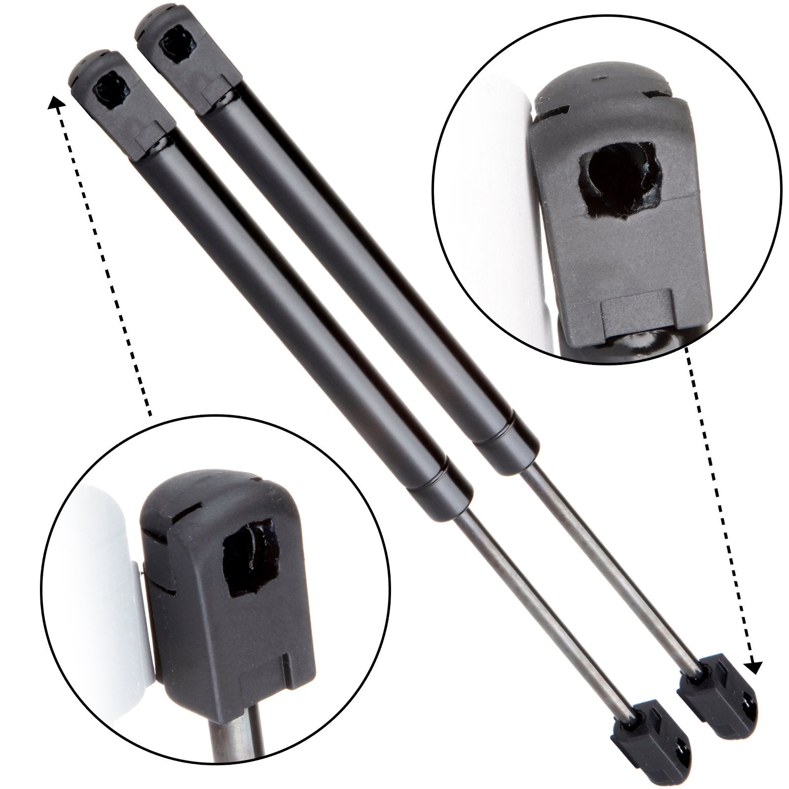 Scitoo Rear Left And Right Trunk Lift Supports Struts Gas Springs Shocks Fit For Dodge Intrepid 1998-2004 -Replace 4958 Pm2017 S