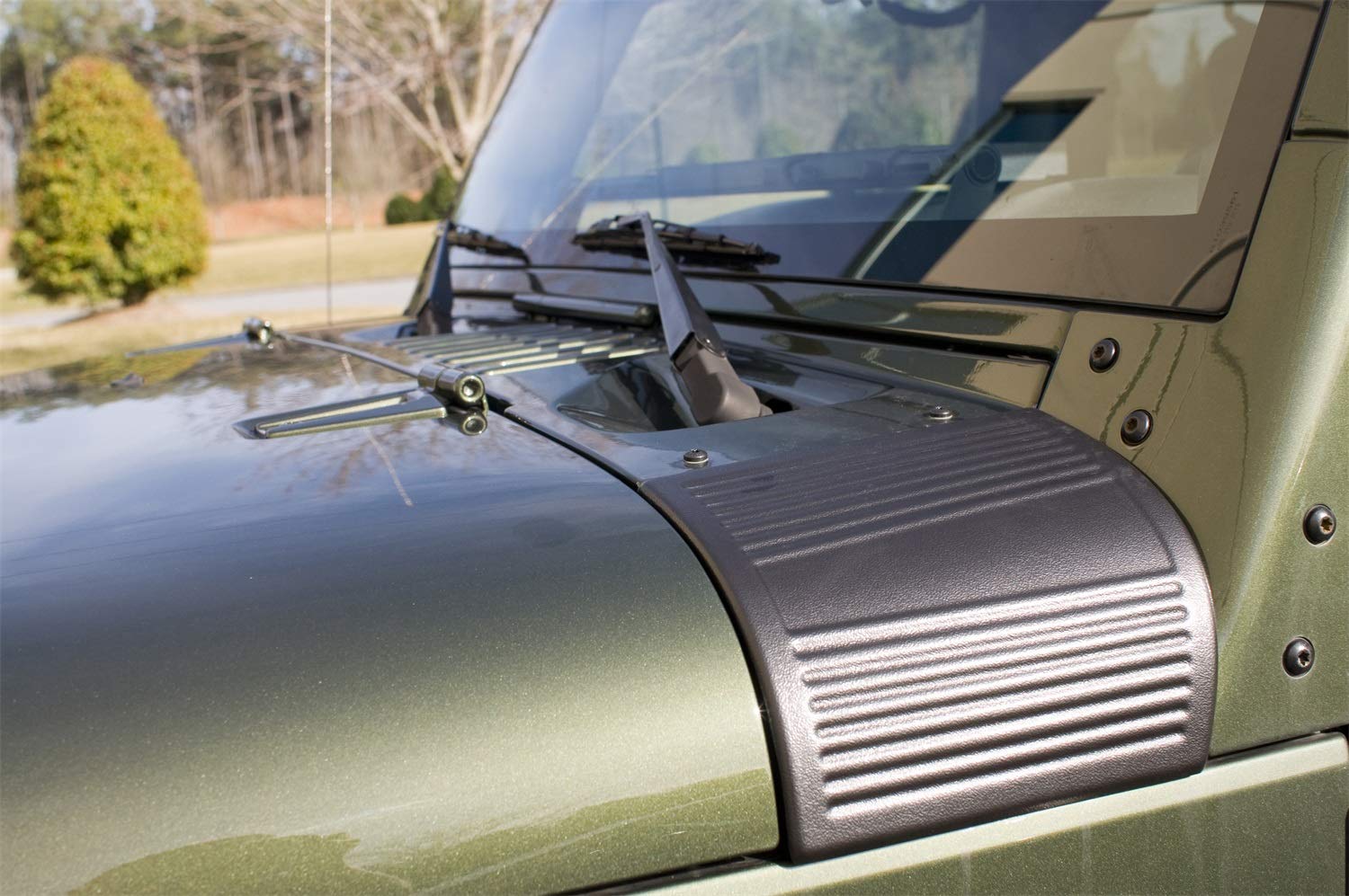 Rugged Ridge | Body Armor, Cowl Panel | 11651.18 | Fits 2007-2018 Jeep Wrangler Jk/Jku