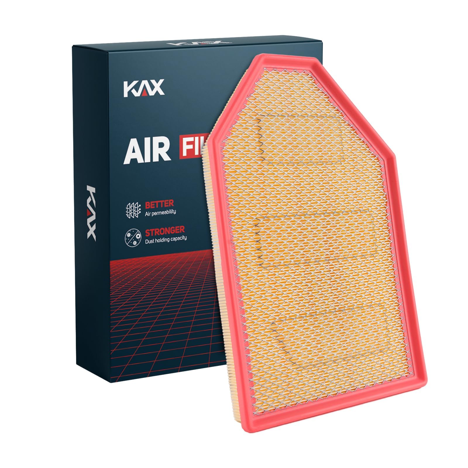 Kax Engine Air Filter, Ca11257 Replacement For Dodge Charger, Challenger, Chrysler 300 2011 2012 2013 2014 2015 2016 2017 2018 2