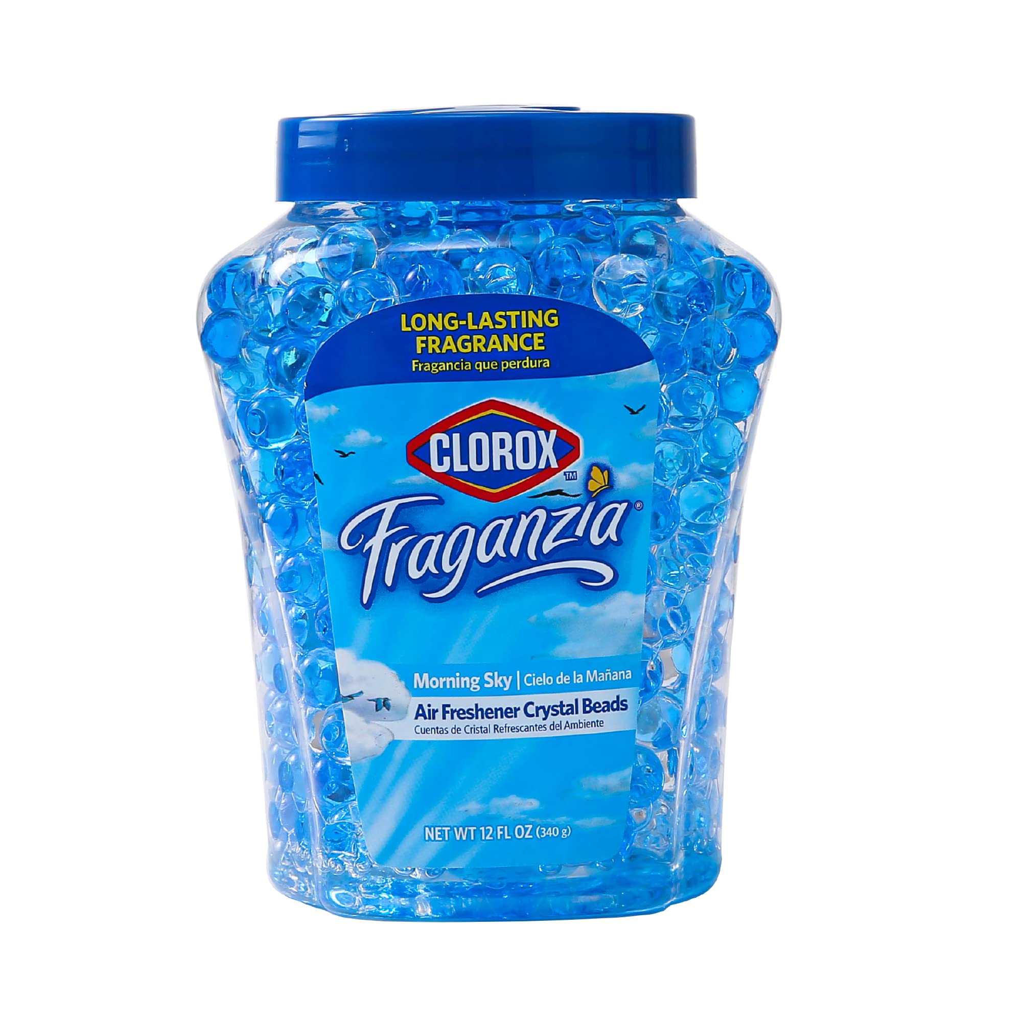 Clorox Fraganzia Crystal Beads Air Freshener | Long-Lasting Gel Beads in Spring Fragrance for Home, Bathroom, or Car, 12 Oz - 6