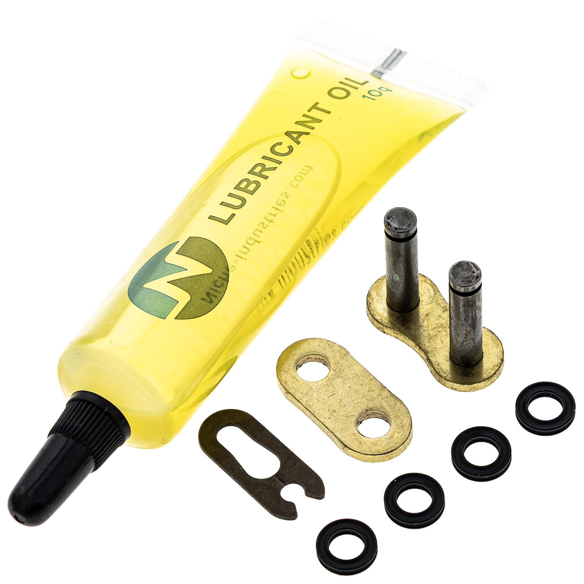 Niche Gold 428 X-Ring Chain 112 Links With Connecting Master Link