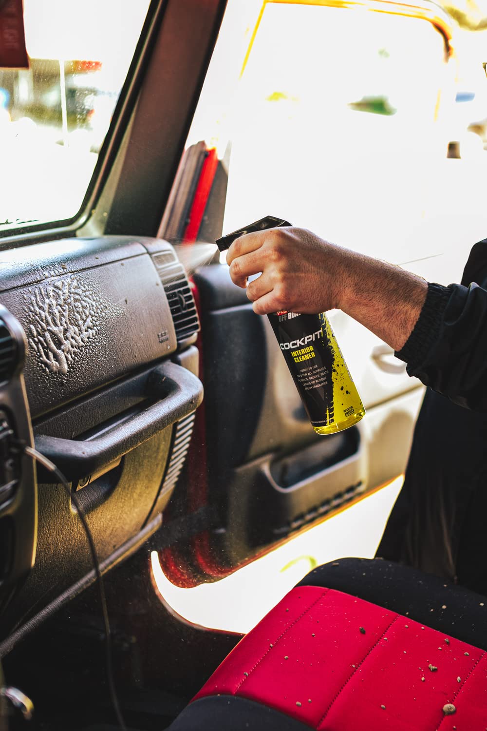 P&S Off Road Cockpit Interior Cleaner - Residue-Free for Plastics, Vinyl, Rubber & Leather - Safe & Ready-to-Use for ATVs, UTVs,