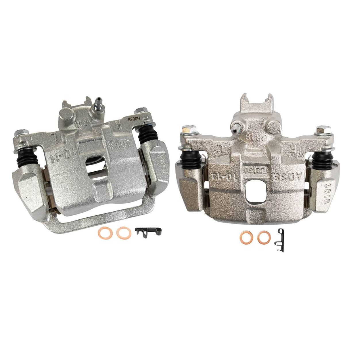Trq Rear Brake Caliper Set Compatible With 1998-2003 Subaru Forester 1999-2003 Impreza