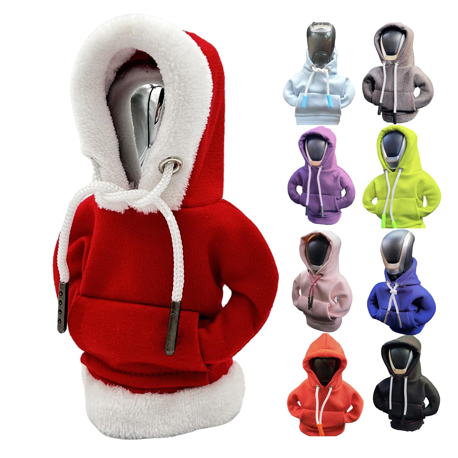 Yajeea Car Gear Shift Hoodie, Funny Shifter Hoodie, Sweatshirt Gear Shift Cover, Novelty Car Interior Accessories Gift