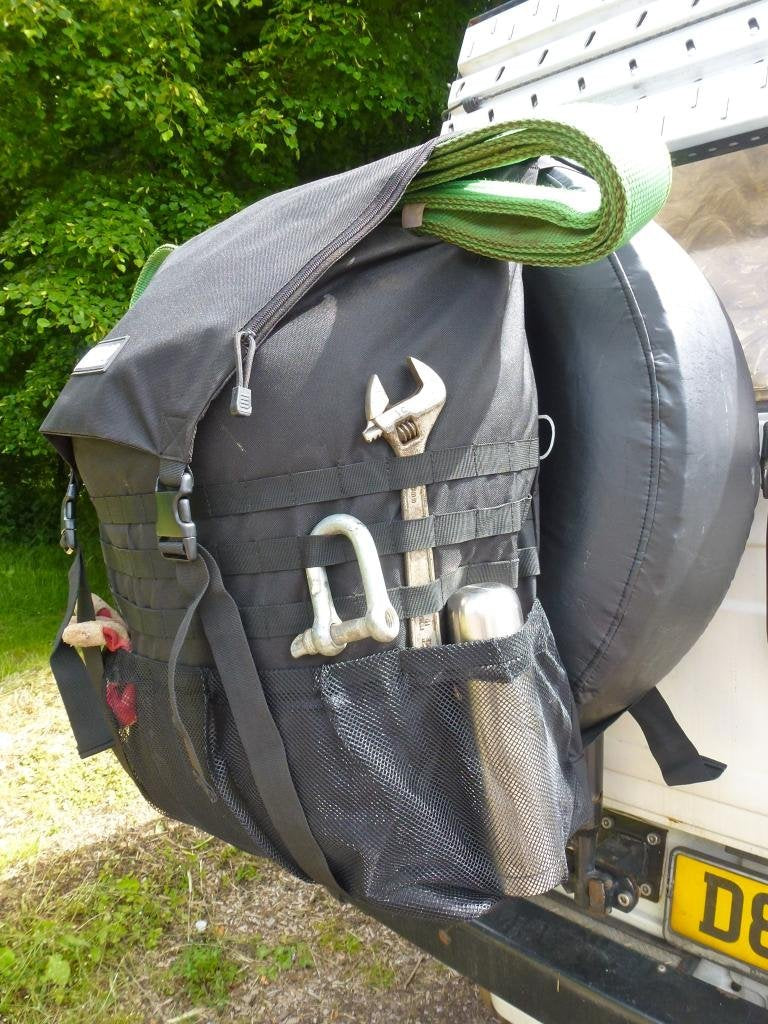 Trasharoo Spare Tire Trash Bag Black