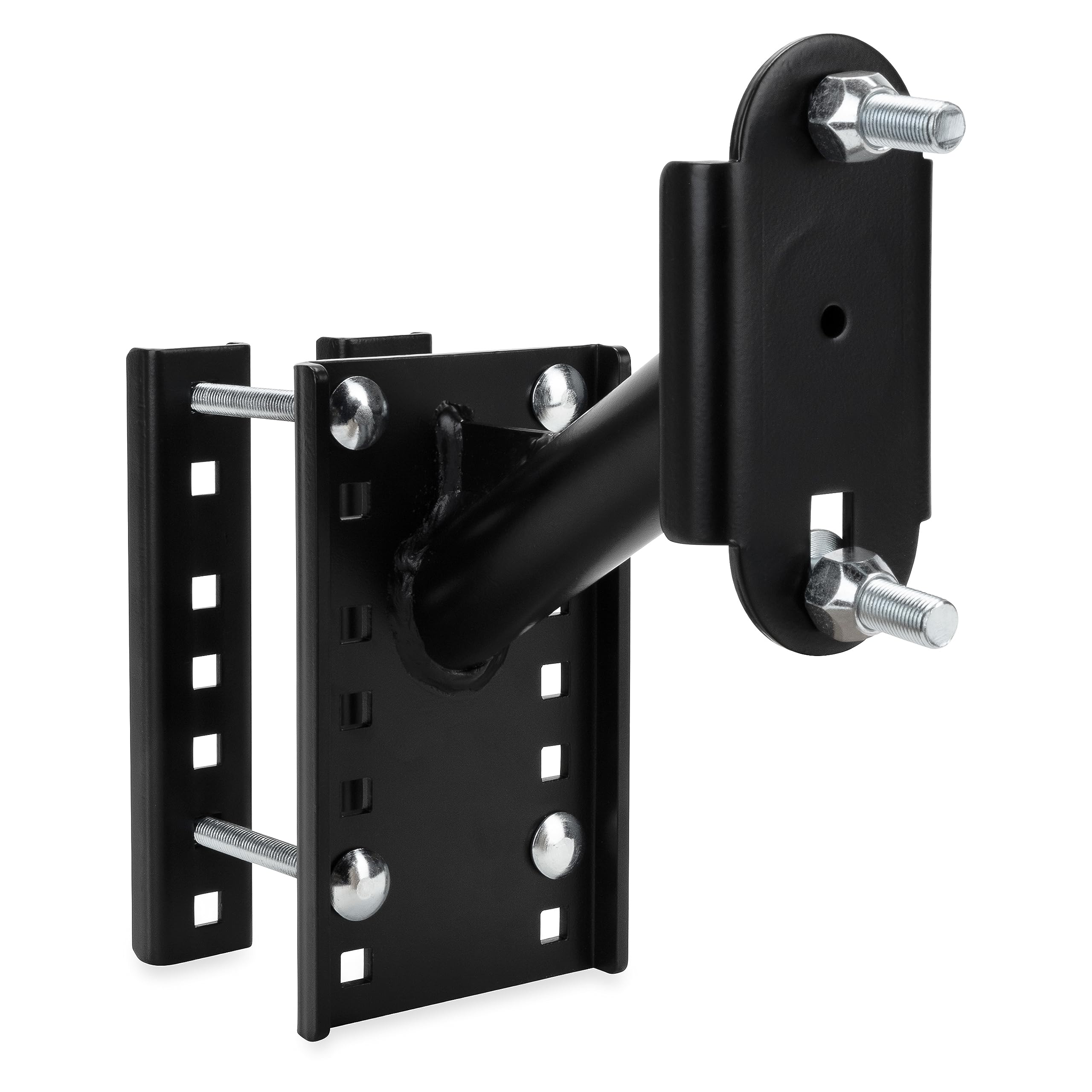 Camco Eaz Lift Eaz-Lift Spare Tire Mount | Provides An Exterior Spare Tire Location | Constructed Of Durable, Powder-Coated Steel | Black (48474)