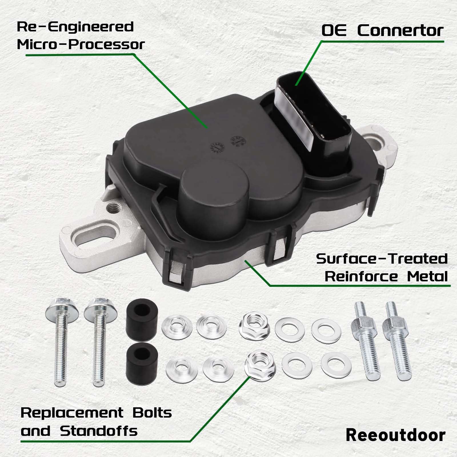 590-001 Fuel Pump Driver Module With Mounting Bolts-Fpdm Replace Fd1002 590001