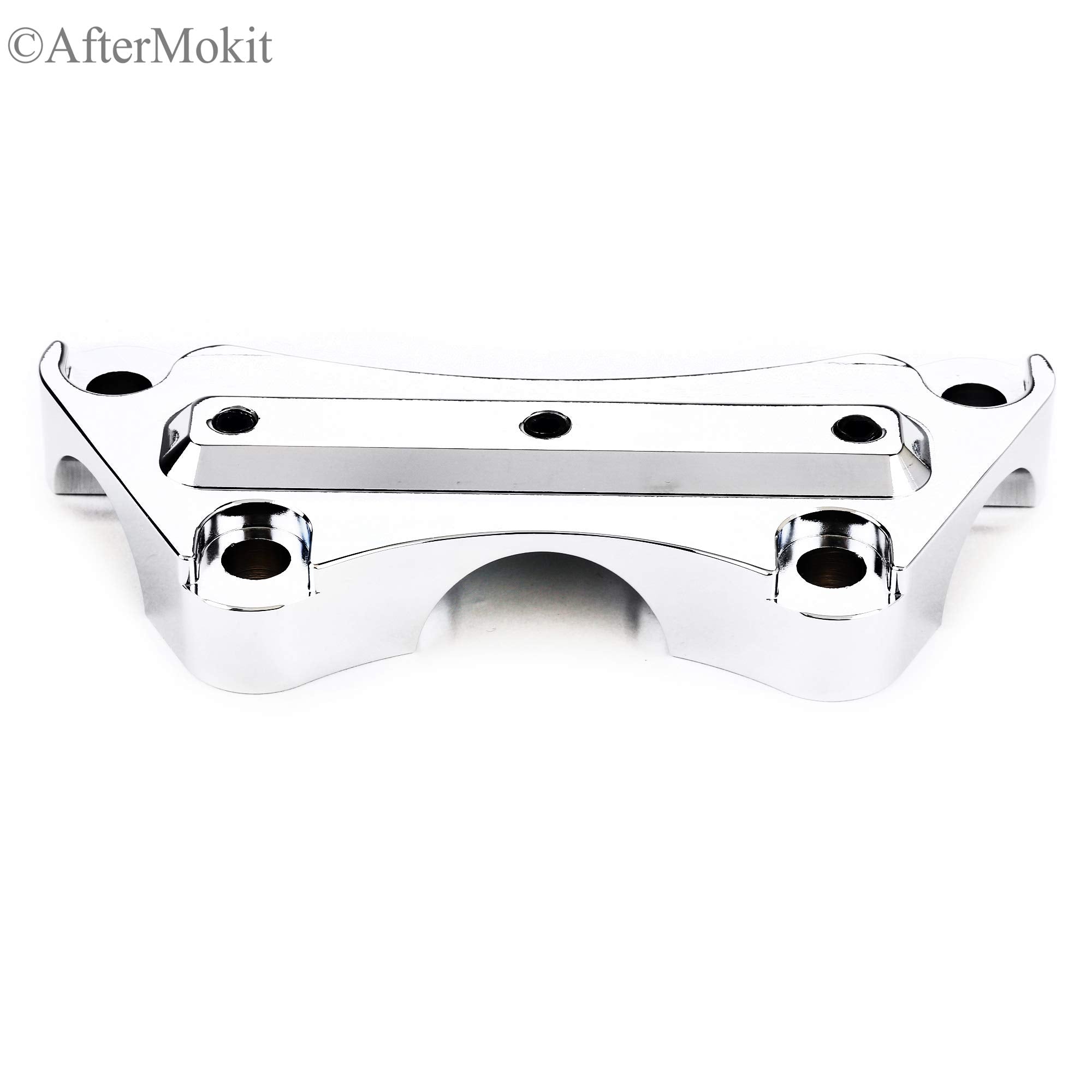 AfterMokit Replacement Handlebar Riser Top Clamp for 1993-2014 Electra Glide Ultra Classic Road Glide Road King Sportster Street