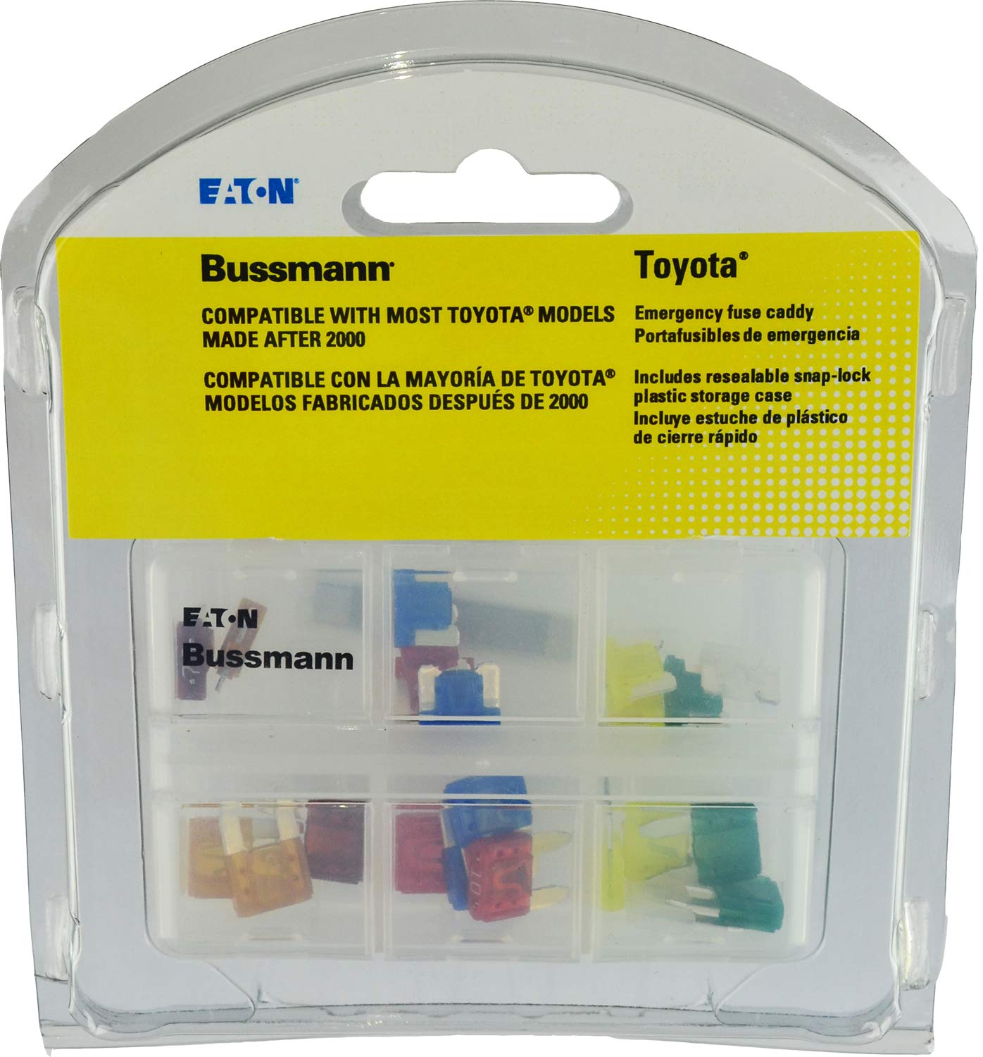 Bussmann Bp/Efc-Toyota Emergency Fuse Preparedness Pack For Toyota Vehicles W/23 Atm & Atm Lp Fuses, 1 Pack