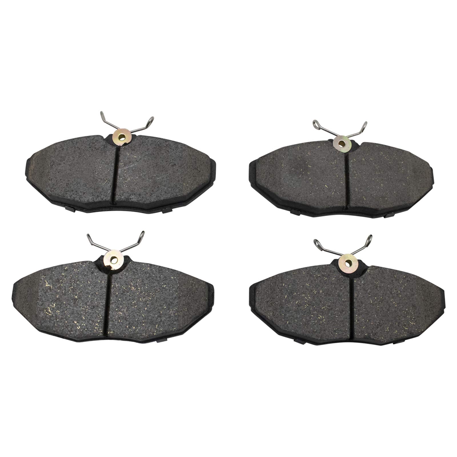 TRQ Rear Brake Pads Ceramic Compatible with 2001-2002 Dodge Viper 2002-2005 Ford Thunderbird 2000-2006 Jaguar S-Type 2004-2005 V