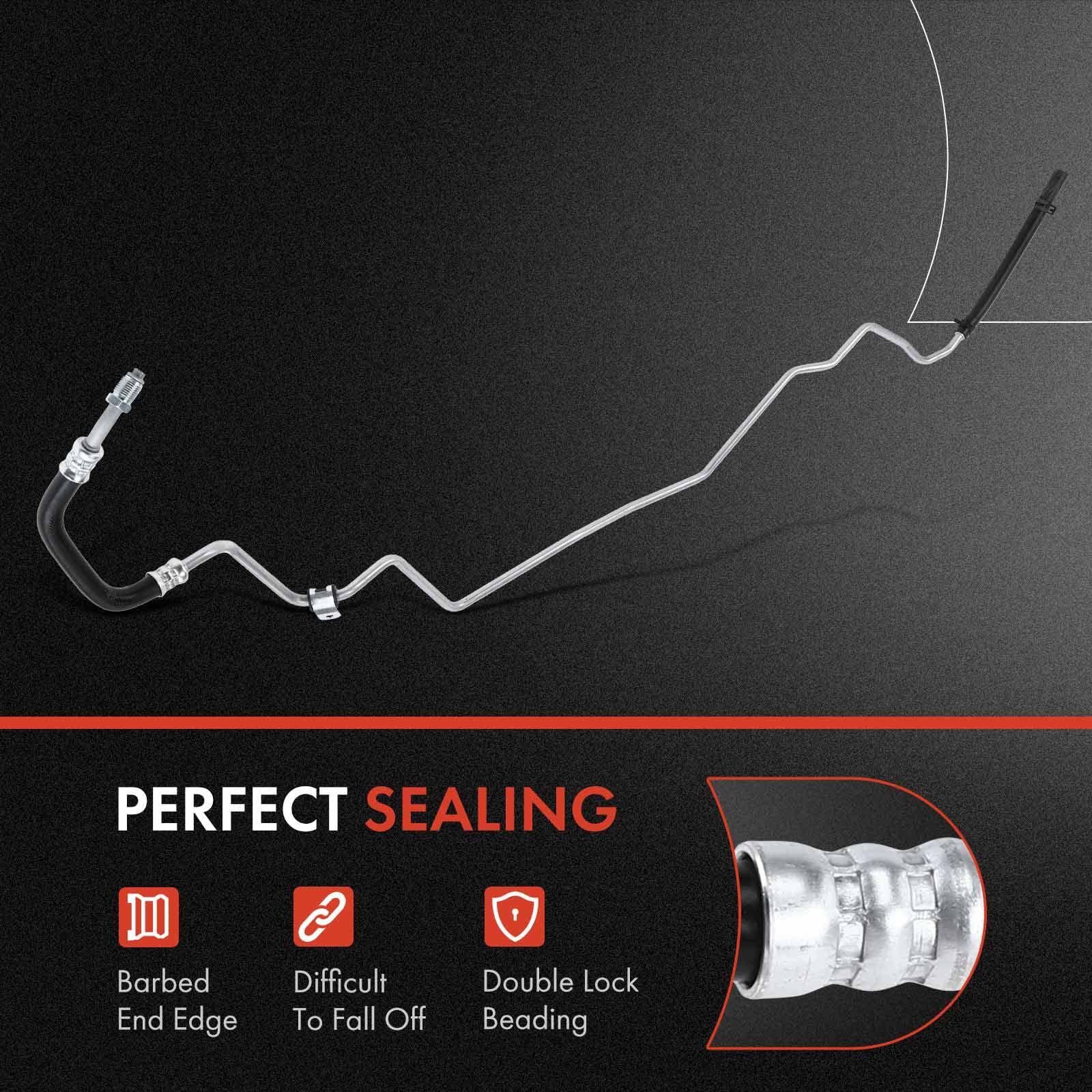 A-Premium Power Steering Hose Return Hose Line Assembly Compatible with Hyundai Santa Fe 2010-2012 Kia Sorento 2011-2013 2.4L 3.