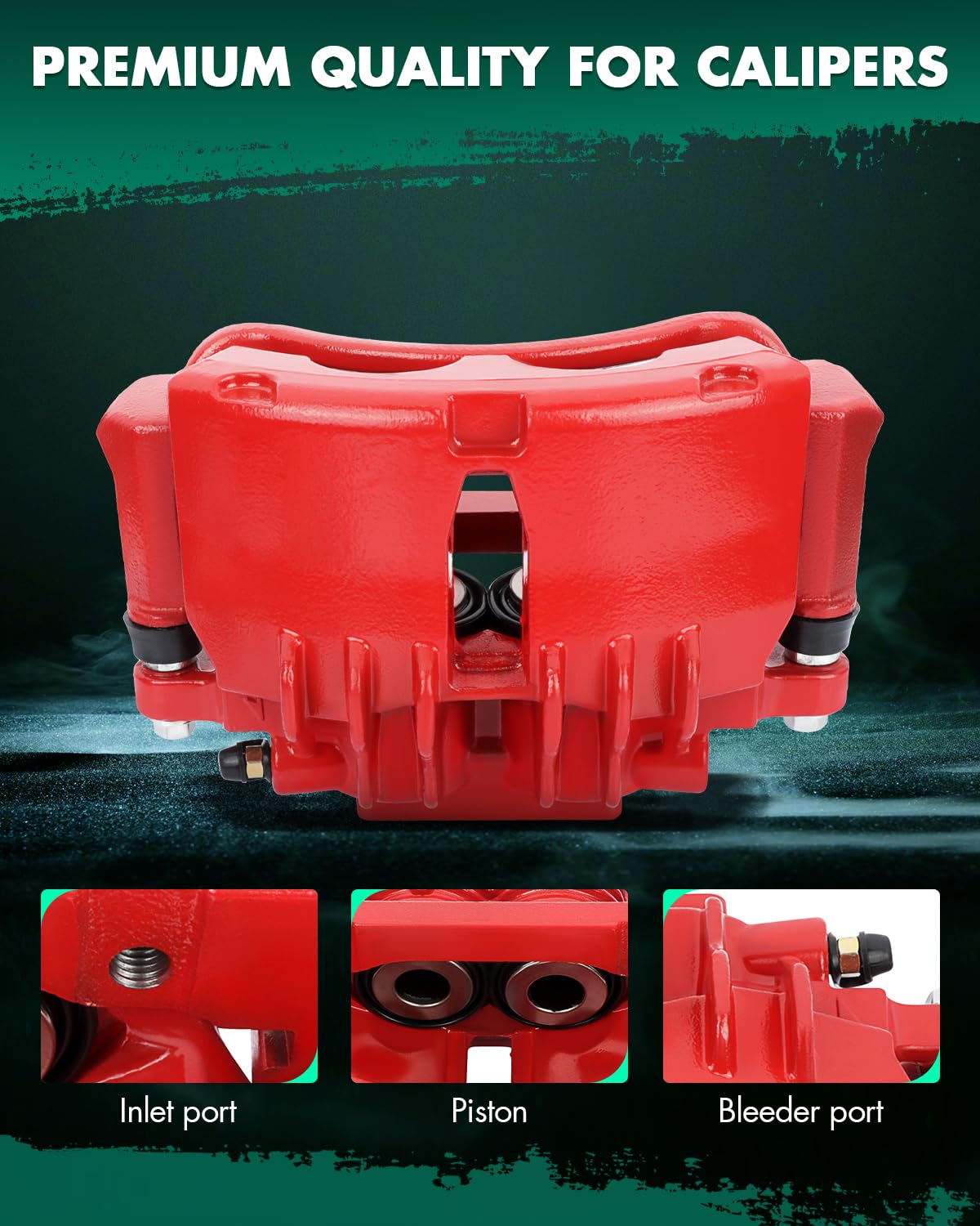 Scitoo Front Right Brake Caliper With Bracket 18-B4722 Compatible For Ford For Mustang 1999-2002