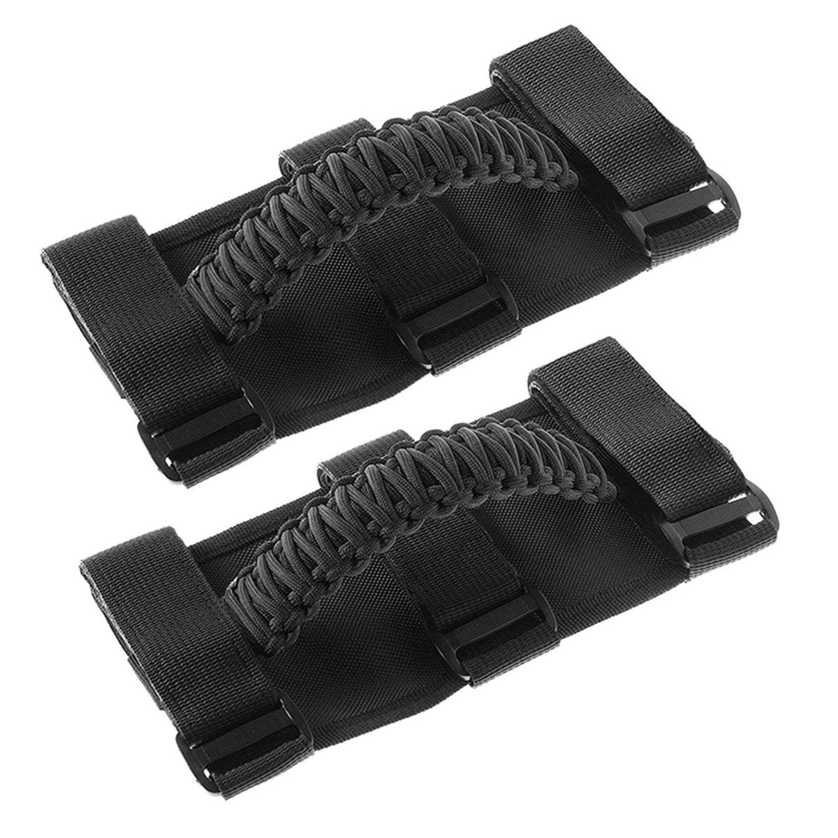 Savadicar 2 X Roll Bar Grab Handles Grip Handle For Jeep Wrangler Yj Tj Jk Jl & Gladiator Jt 1987-2023, Utv, Atv, Interior Acces