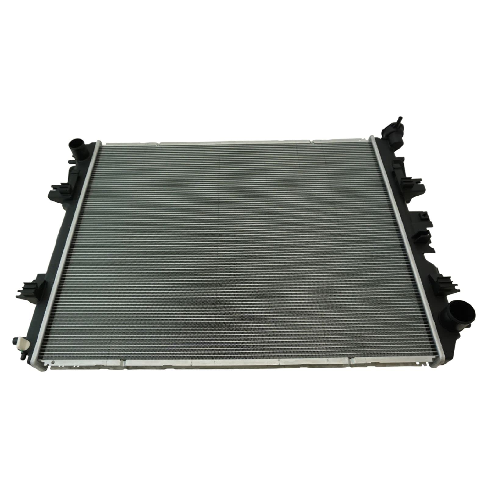 Trq Radiator Assembly Aluminum Core Compatible With 09-10 Dodge Ram 1500 10 Ram 2500 11-18 Ram 1500 19-21 1500 Classic 11-13 250