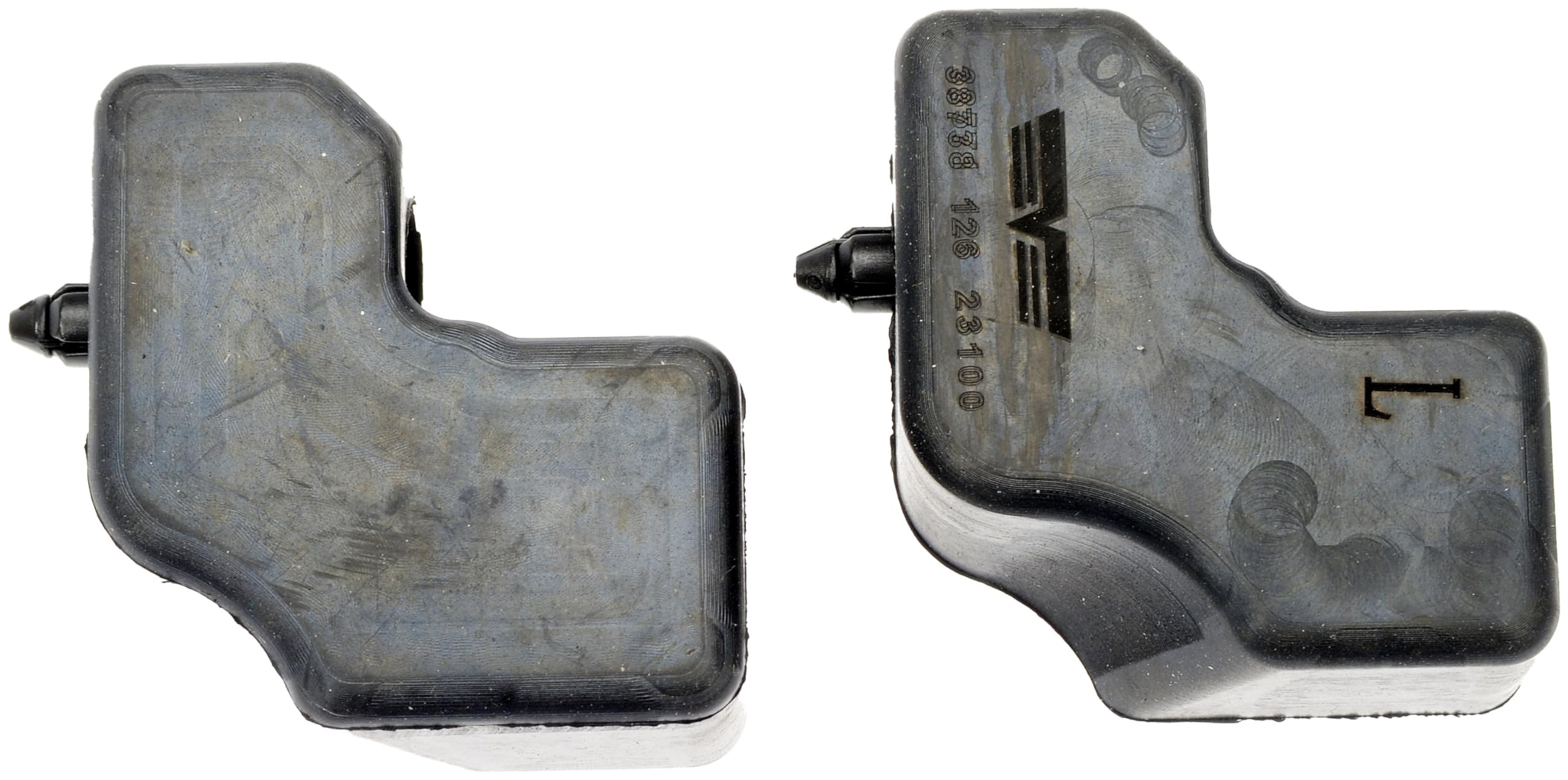 Dorman 38738 Tail Gate Bumper Stops Compatible with Select Ford Models, 2 Pack