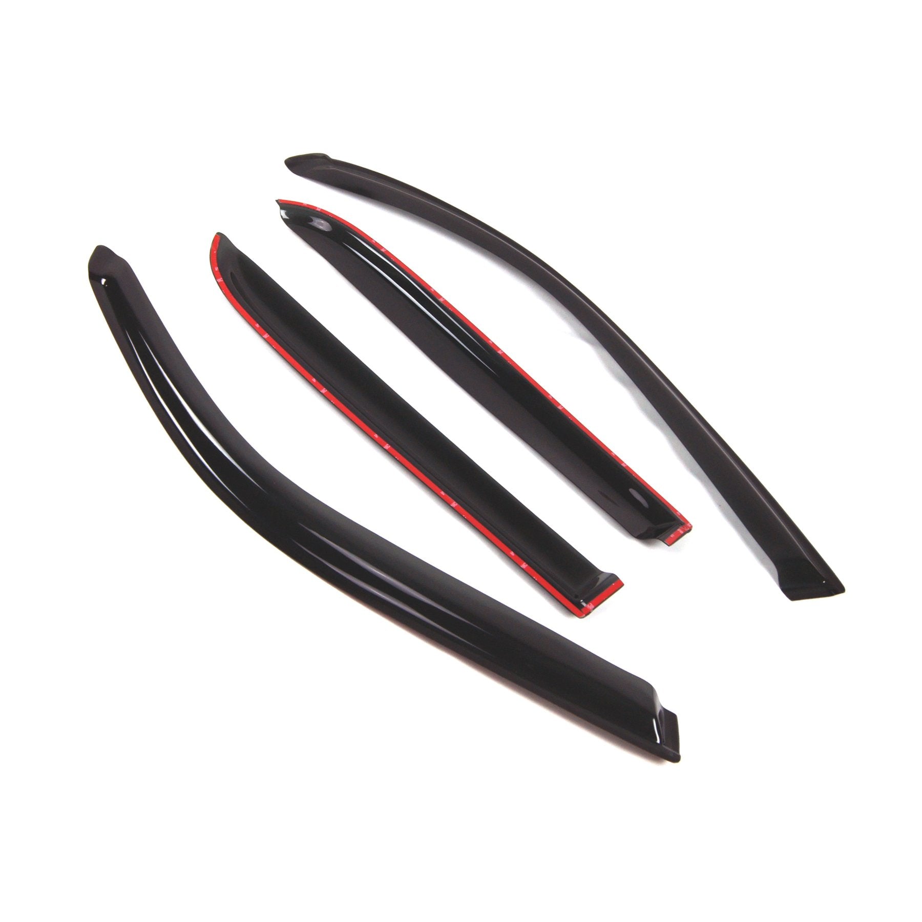 Car Window Rain Guard | Outside Mount Visors Auto Side Window Deflectors | Windows Visor Rain Shields Compatible With 2004-2006