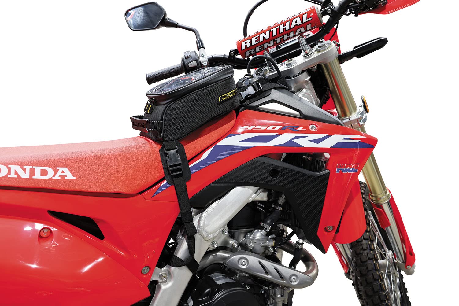 Nelson-Rigg Trails End Lite Motorcycle Tank Bag, Compact Size Fits Most Enduro, Dual Sport And Adventure Motorcycles.