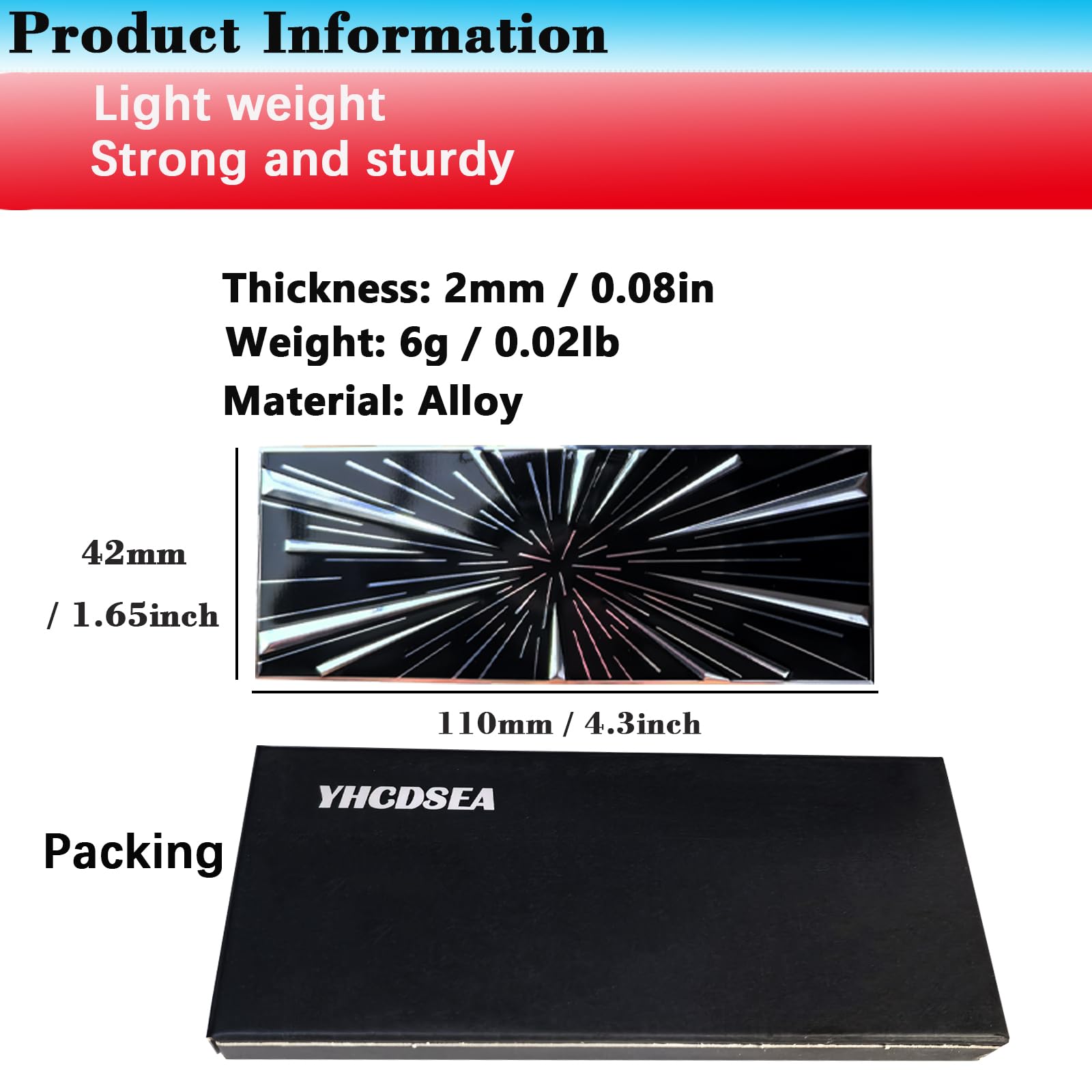 Yhcdsea Dual Motor Badge Emblem Sticker Plaid Decor Compatible For Model 3 Y X S Accessories (Ludicrous-Blue)