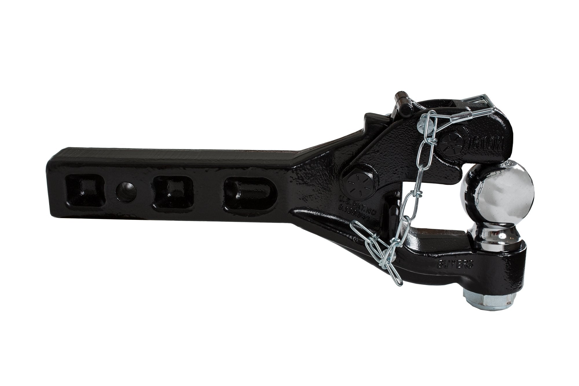 Buyers Products RM62516 6-Ton Receiver Mount Hitch, 2-5/16" Ball, Alloy Steel, Black