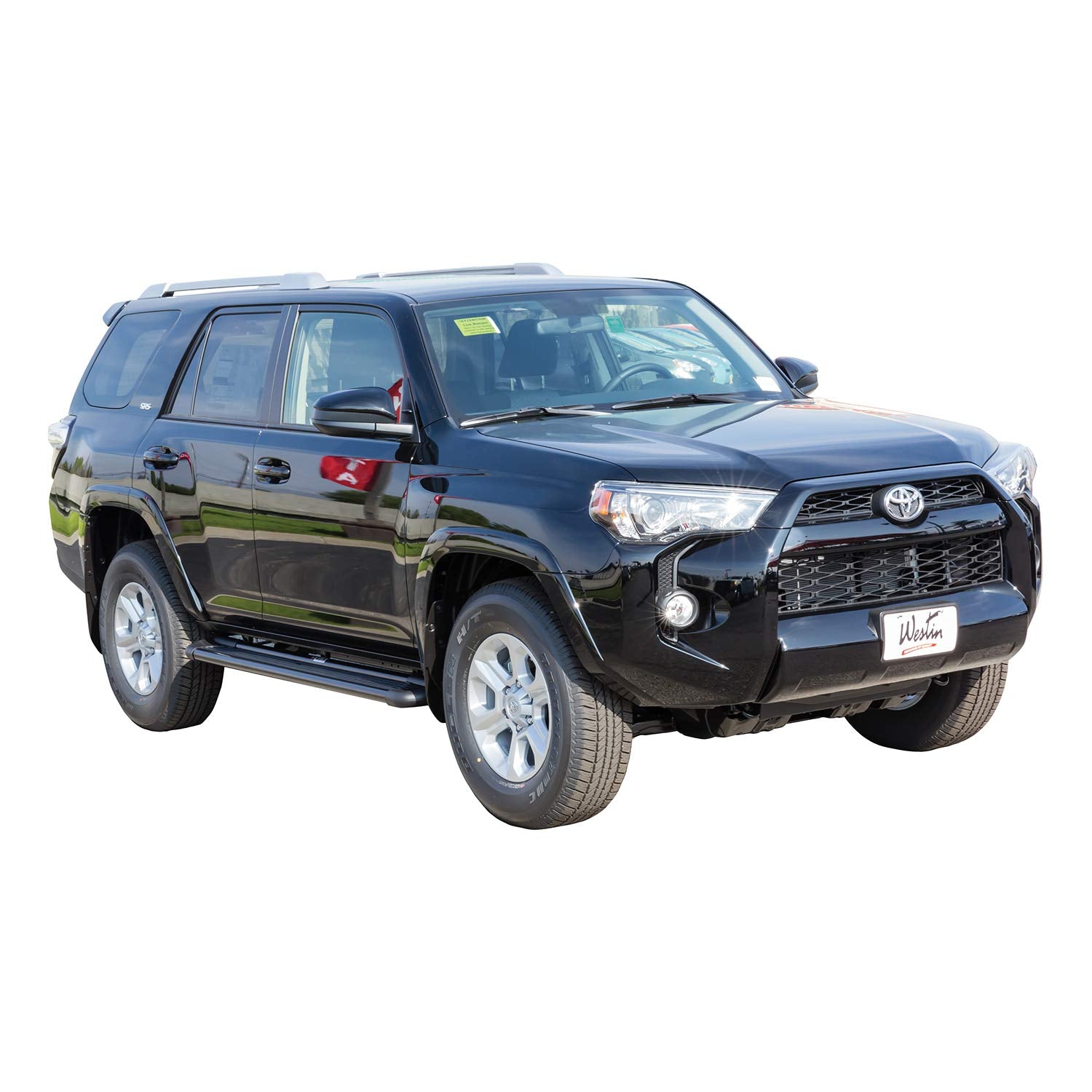 Westin 27-6125 Sure-Grip Running Boards Aluminum Black Pair 72 In.