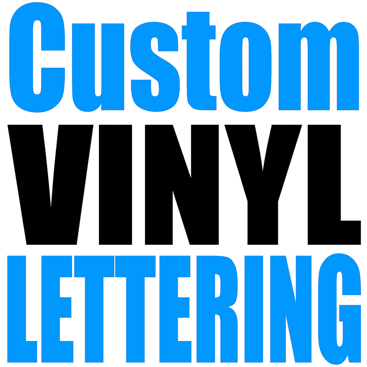 Custom Vinyl Lettering (5 Inch High Text) For Cars, Trucks, Boats, Doors, Windows, Signs, Windshields, Letters, Numbers, Decal S