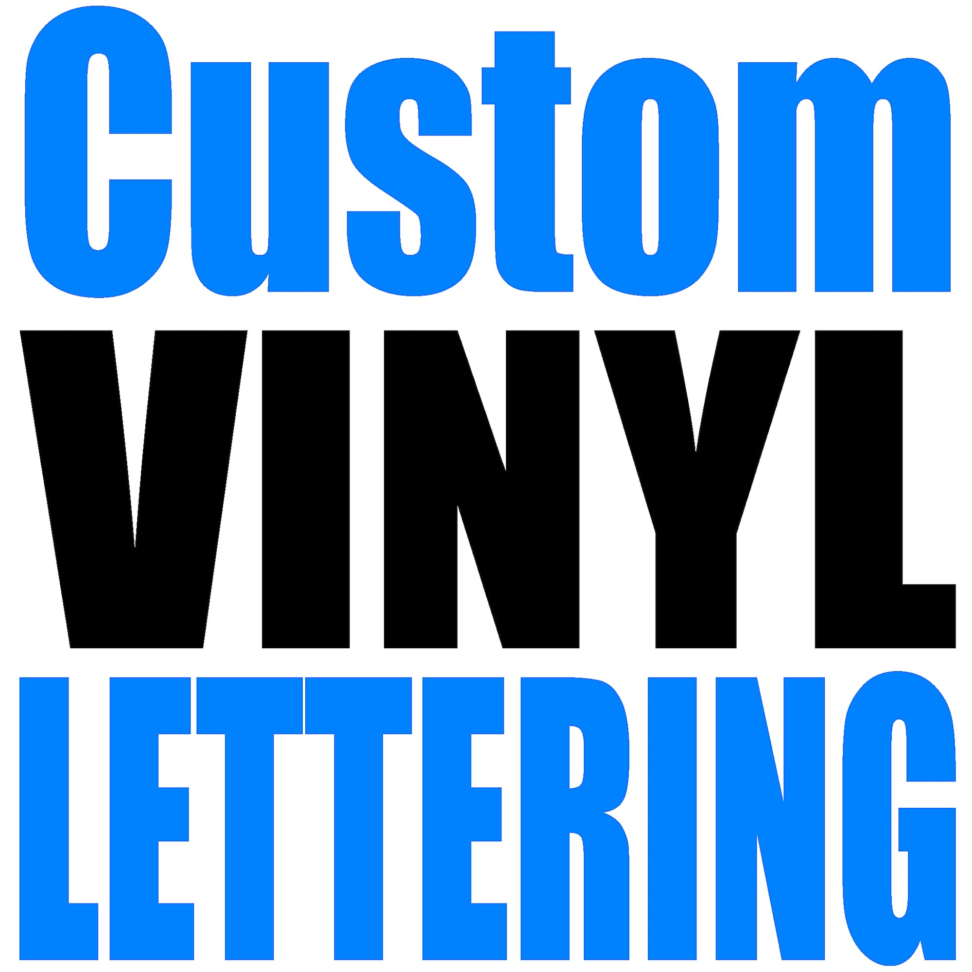 Custom Vinyl Lettering (9.5 Inch High Text) For Cars, Trucks, Boats, Doors, Windows, Signs, Windshields, Letters, Numbers, Decal