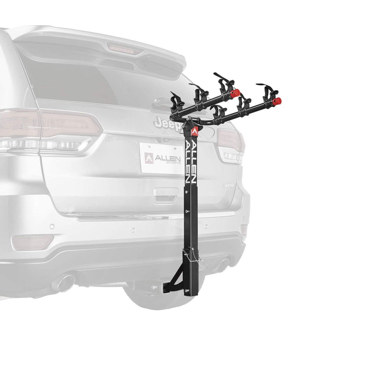 Allen Sports Deluxe 3-Bike Hitch Mount Rack, Model 532Rr-R