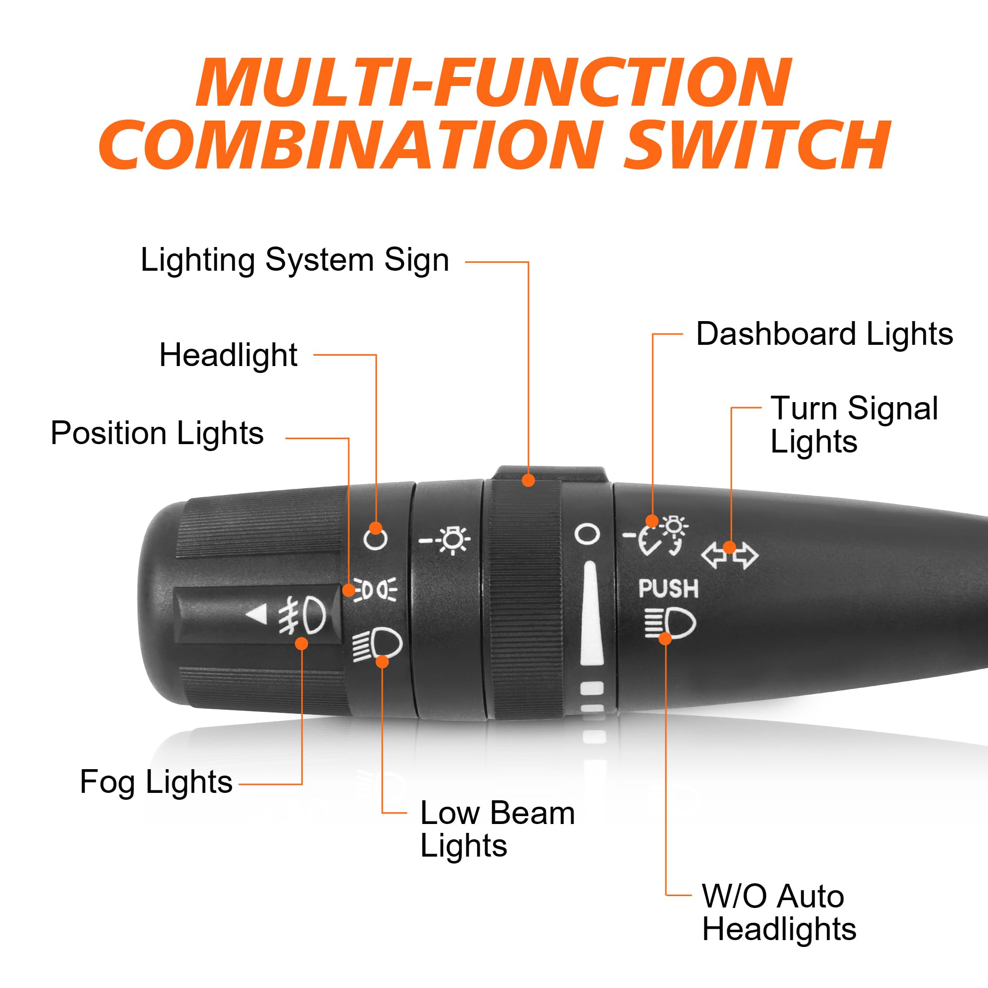 Turn Signal Switch Multifunction Control Compatible With Jeep Wrangler Compass Pt Cruiser Grand Cherokee Commander Dodge Journey