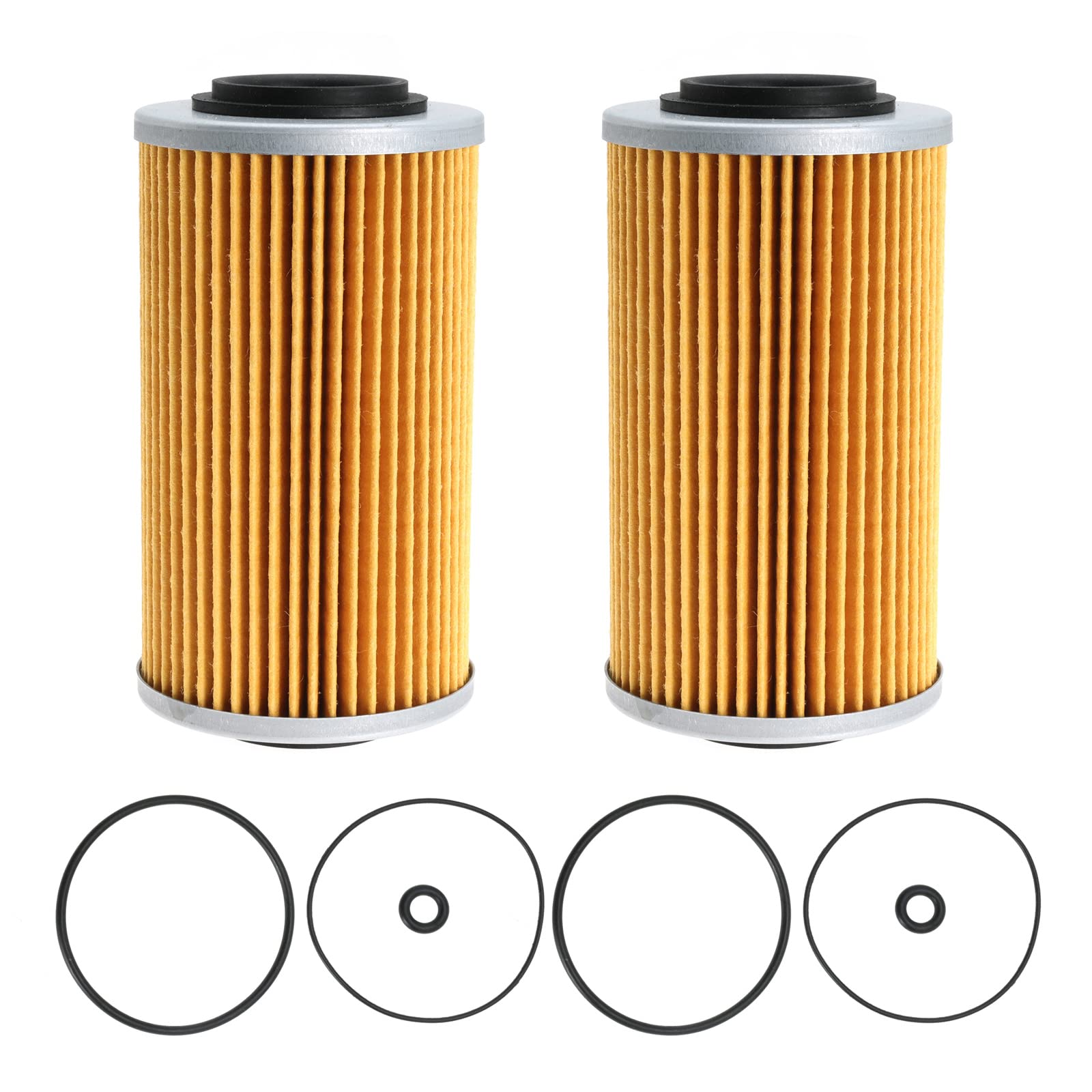 Oil Filter O-Ring Kit Replace 420956741 420956740 for Sea Doo GTI GTS Se GTR GTX SC RXP RXT RXPX RXTX 130 155 185 215 255 260 HP
