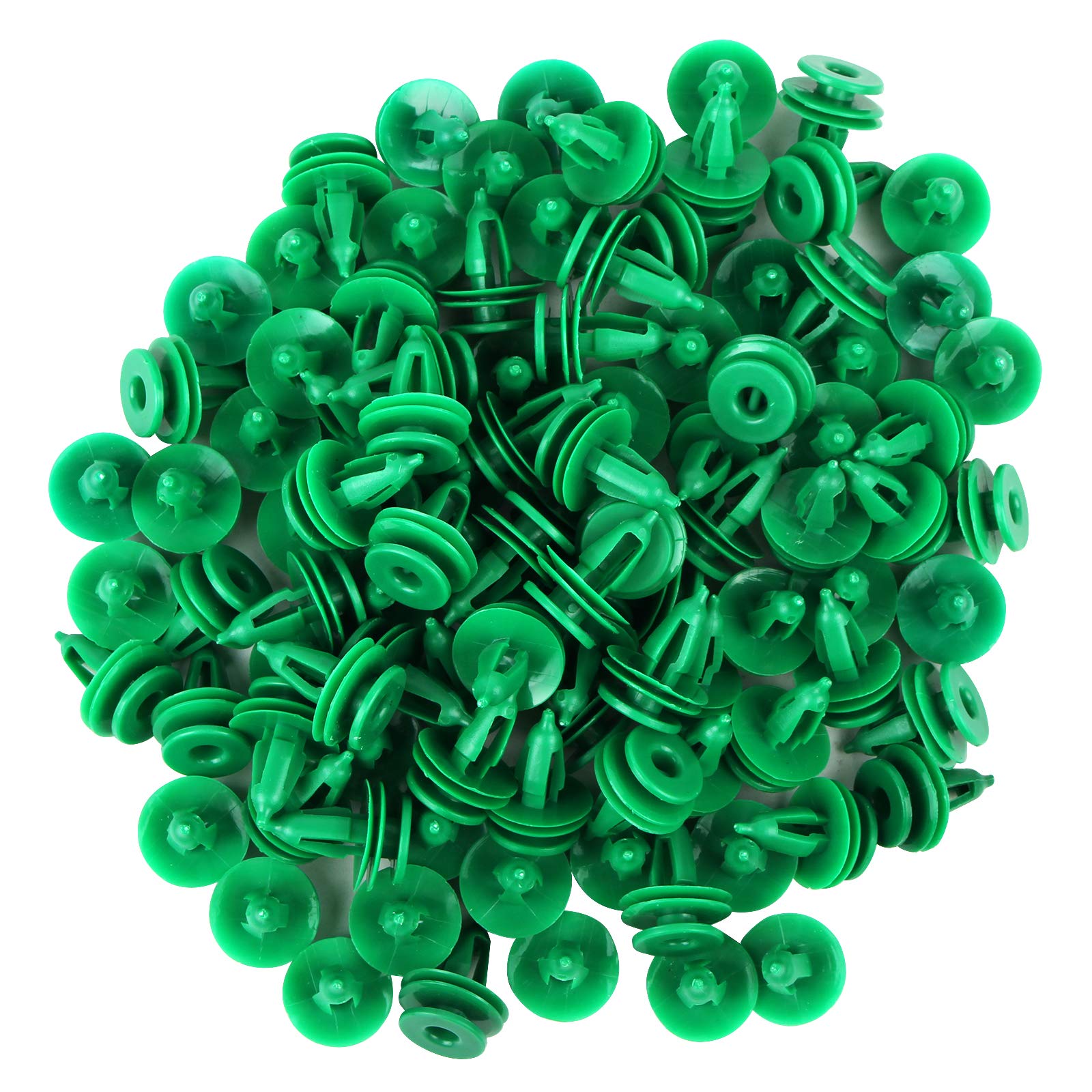 Autokay 100Pcs Door Panel Clip Trim Fastener Fits For Jeep Grand Cherokee 1993-2005 Cherokee 1993-2001, For Chrysler Cirrus 1995-2000, For Dodge Stratus 1995-2002 Re# 6503204 A18862