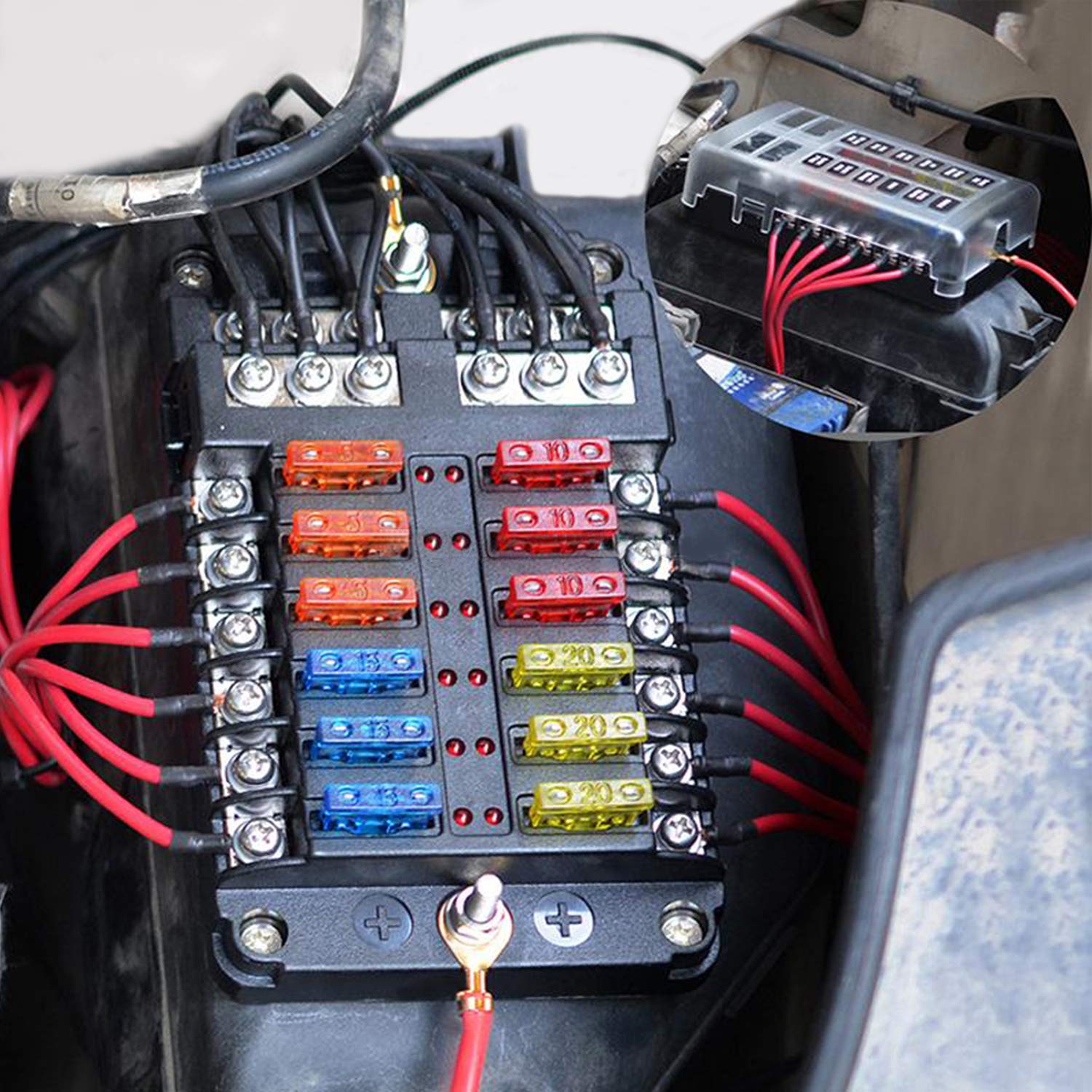 266 Pcs Car Fuses Assortment Kit - Blade Fuses Automotive - Standard And Mini Auto Fuse (2A/3A/5A/7.5A/10A/15A/20A/25A/30A/40Amp