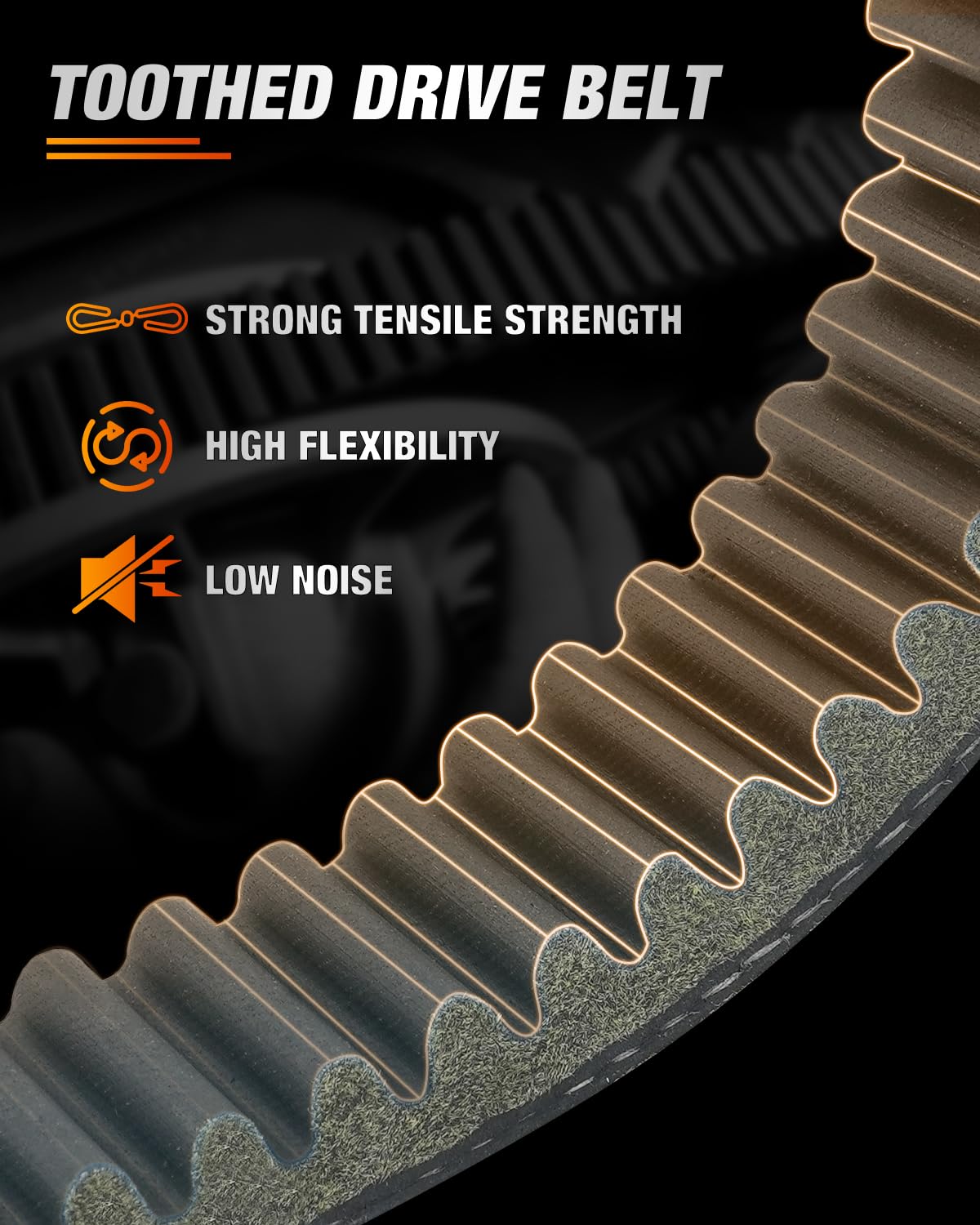 Frokom 30 Series Go Kart Drive Belt for Manco 5959 / Comet 203589 Kartco 7628 Ken-bar Karts 5HP-7HP Engine Comet 30 Series TAV2