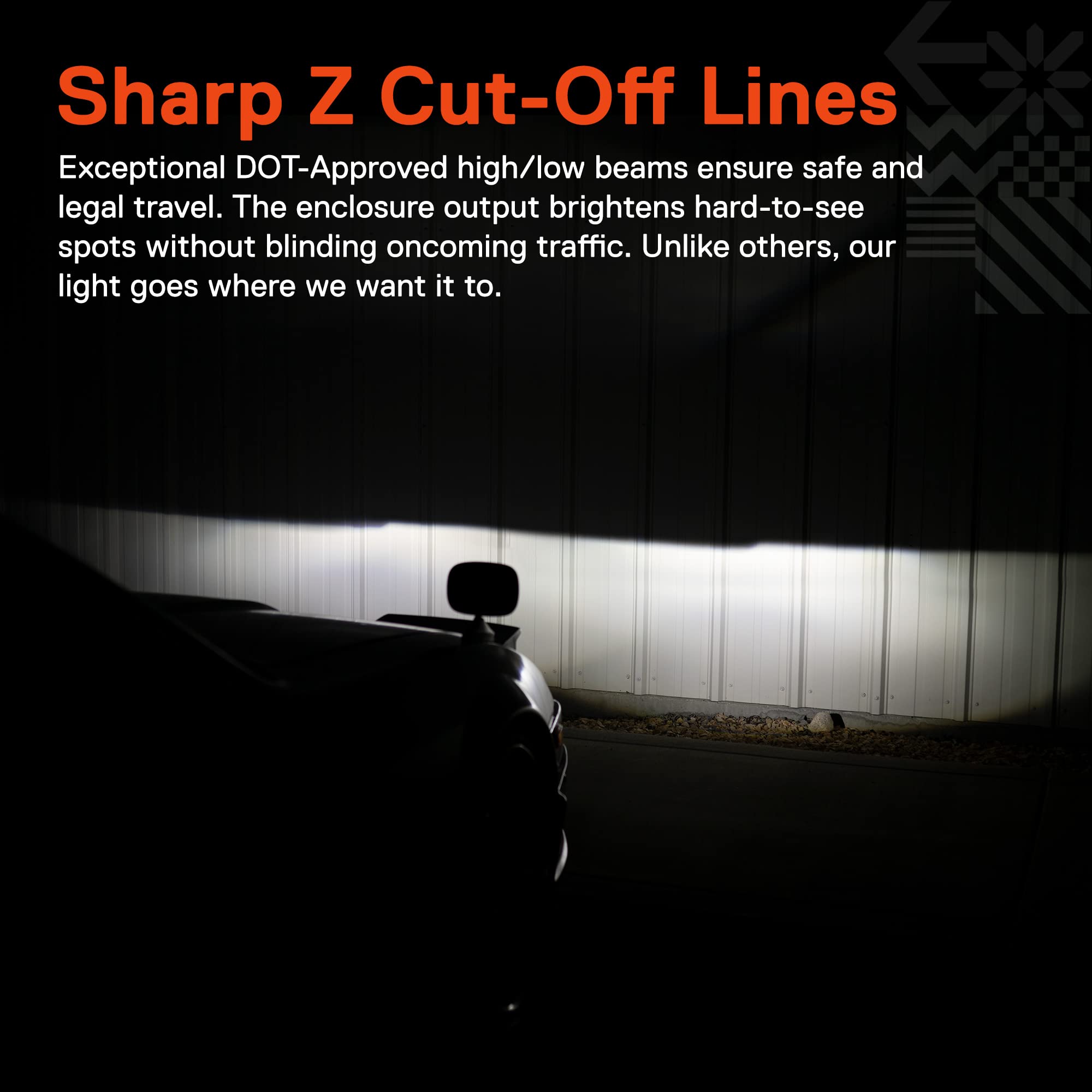 True Mods 5X7 7X6 Inch H6054 Led Headlights Sealed Beam Replacement For Jeep Wrangler Yj Cherokee Xj [Dot Approved] [Turn Signal] Ford Econoline Chevy Express Gmc Savana Toyota Pickup Nissan D21 Dodge