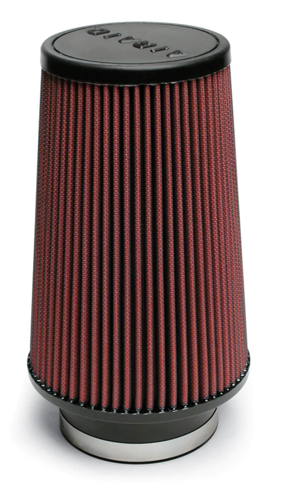 Airaid 701-470 Universal Clamp-On Air Filter: Round Tapered; 4 Inch (102 mm) Flange ID; 9 Inch (229 mm) Height; 6 Inch (152 mm) 