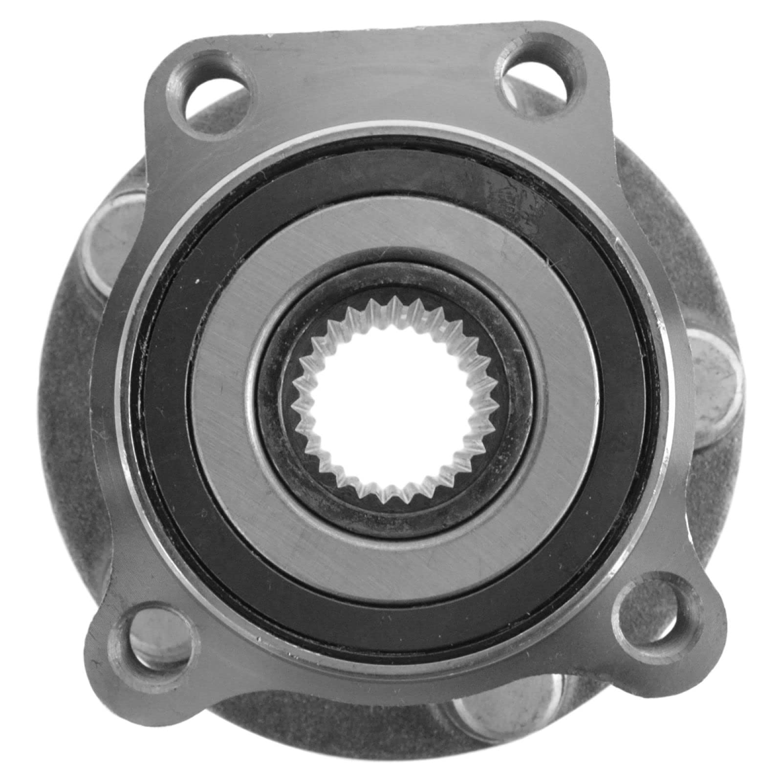 Trq Front Left Right Wheel Hub Bearing Assembly Driver Passenger Side Compatible With 2009-2014 Subaru Forester 2012-2014 Imprez