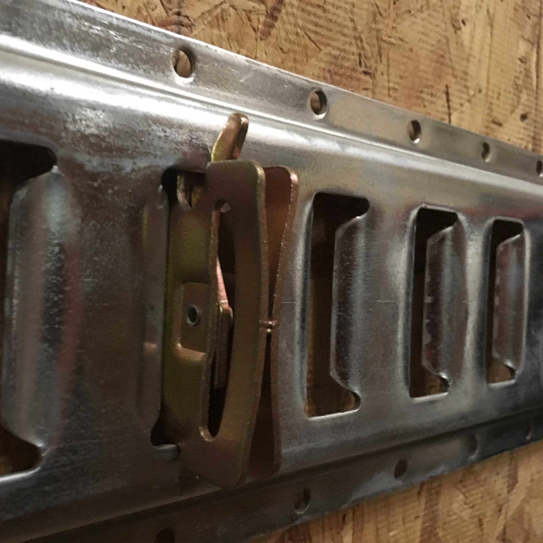 Dc Cargo Loose E-Track Spring Fitting For Creating Custom Tiedown Straps, Hammocks, Cargo Nets, Load Bars, Hooks, Shoring Beams,