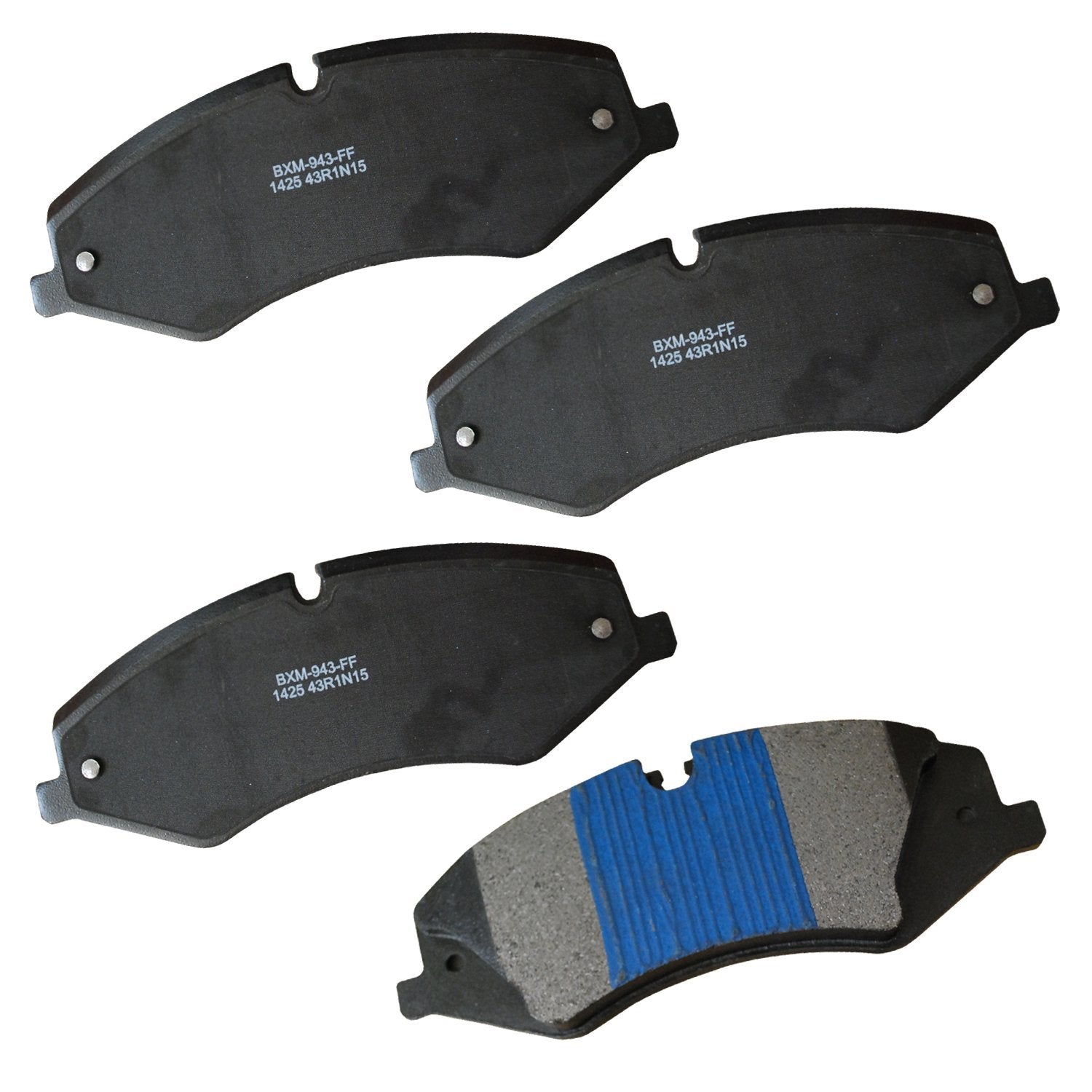 Bendix Premium Sbm1425 Semi-Metallic Front Brake Pads For Land Rover Range Rover 2010, Range Rover 2012, Range Rover Sport 2011-